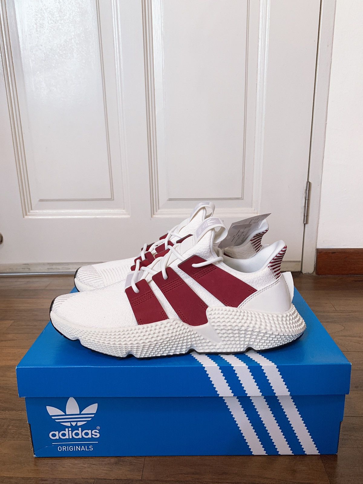 Adidas Sportswear Solar Red Adidas Prophere Bordo Men's Shoes