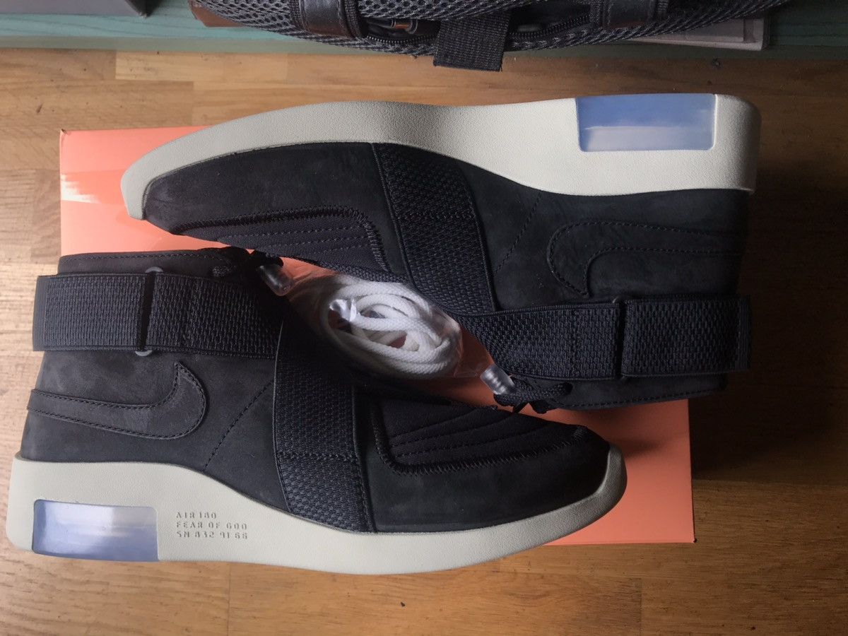 Fear of God × Nike Nike Fear of God RAID Black Size 8.5 | Grailed