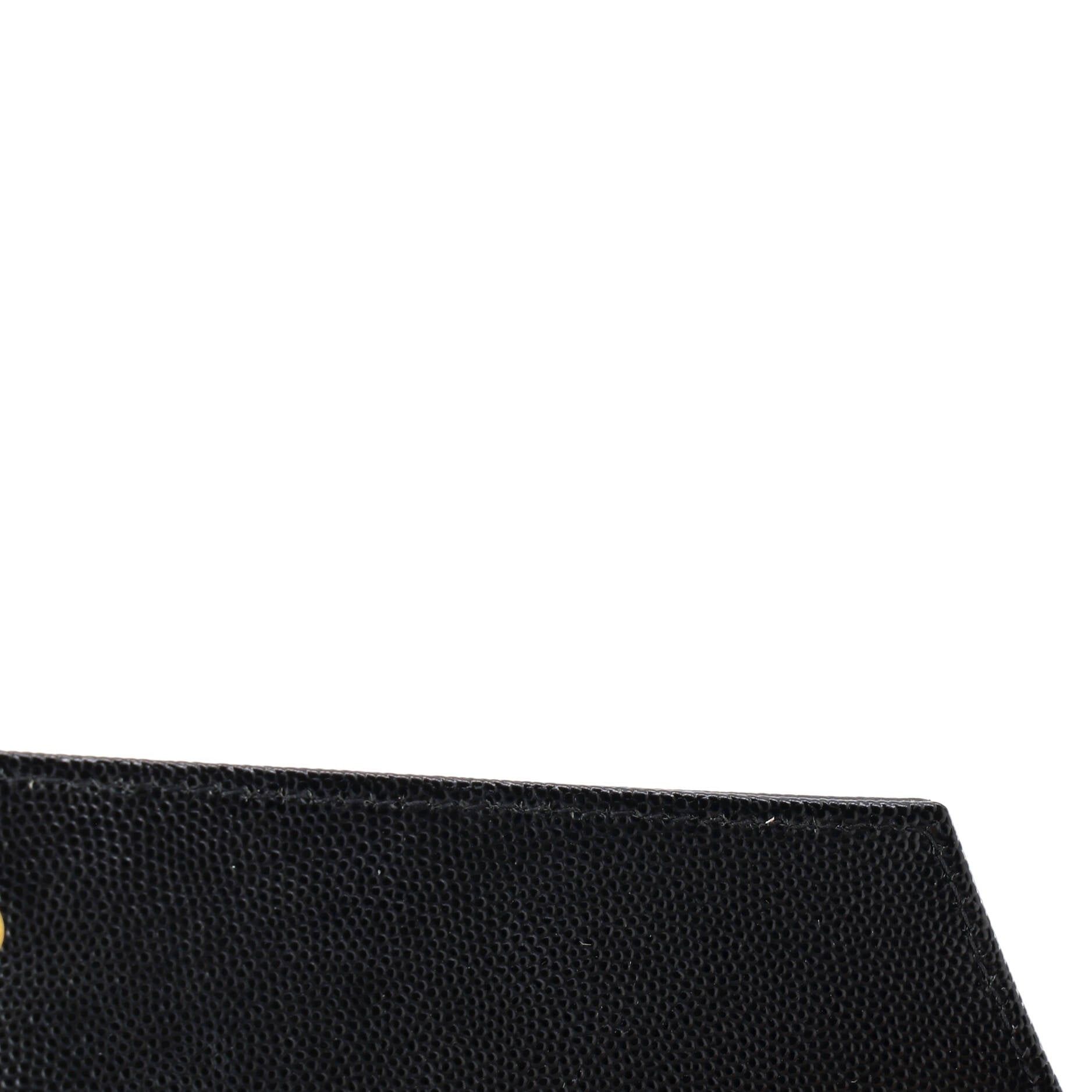 Saint Laurent Paris Classic Monogram Envelope Wristlet Clutch Size ONE SIZE - 7 Thumbnail