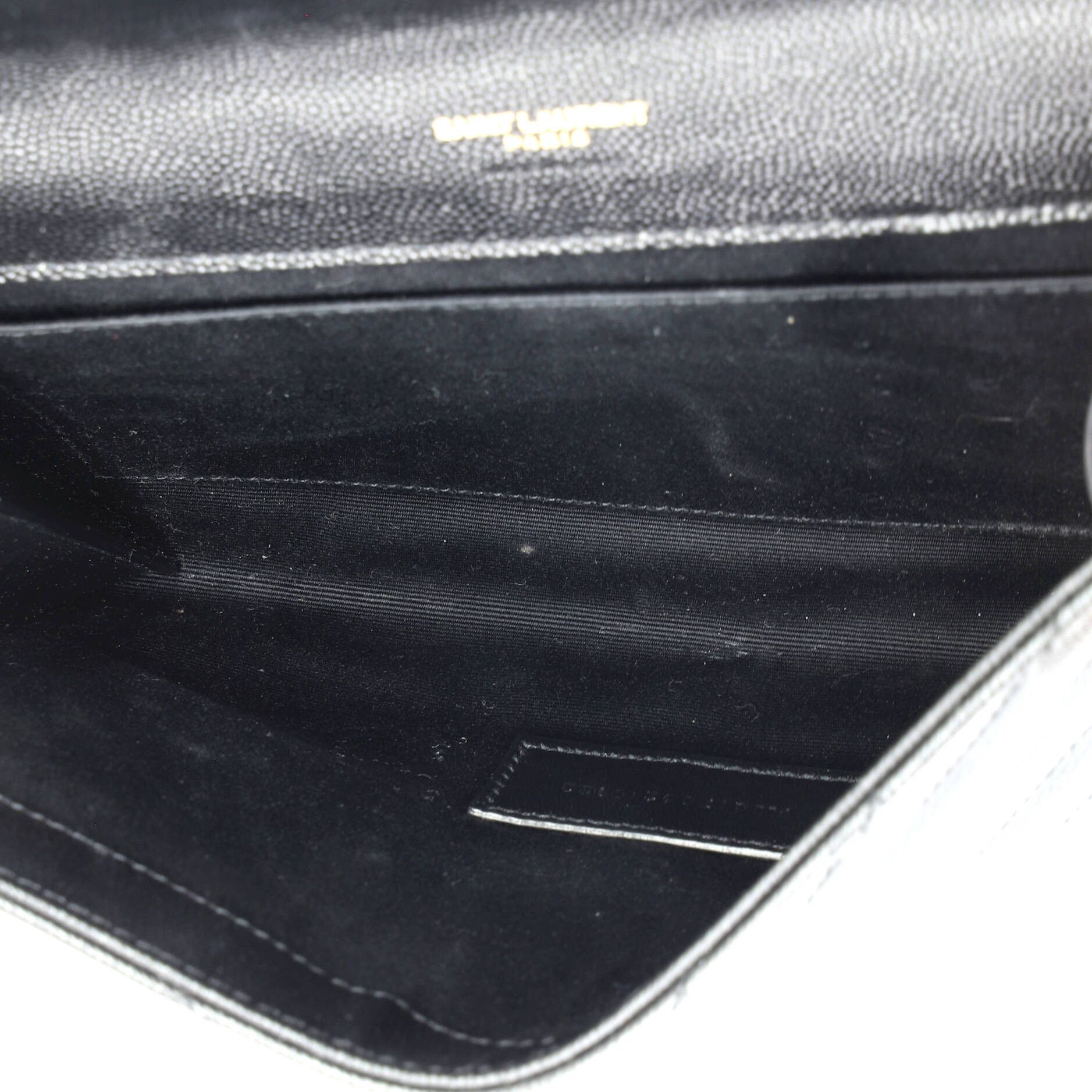 Saint Laurent Paris Classic Monogram Envelope Wristlet Clutch Size ONE SIZE - 5 Thumbnail