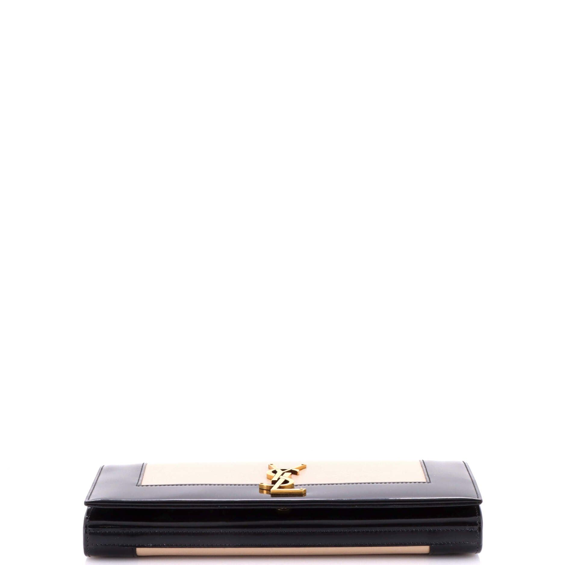 Saint Laurent Paris Classic Monogram Clutch Size ONE SIZE - 4 Thumbnail