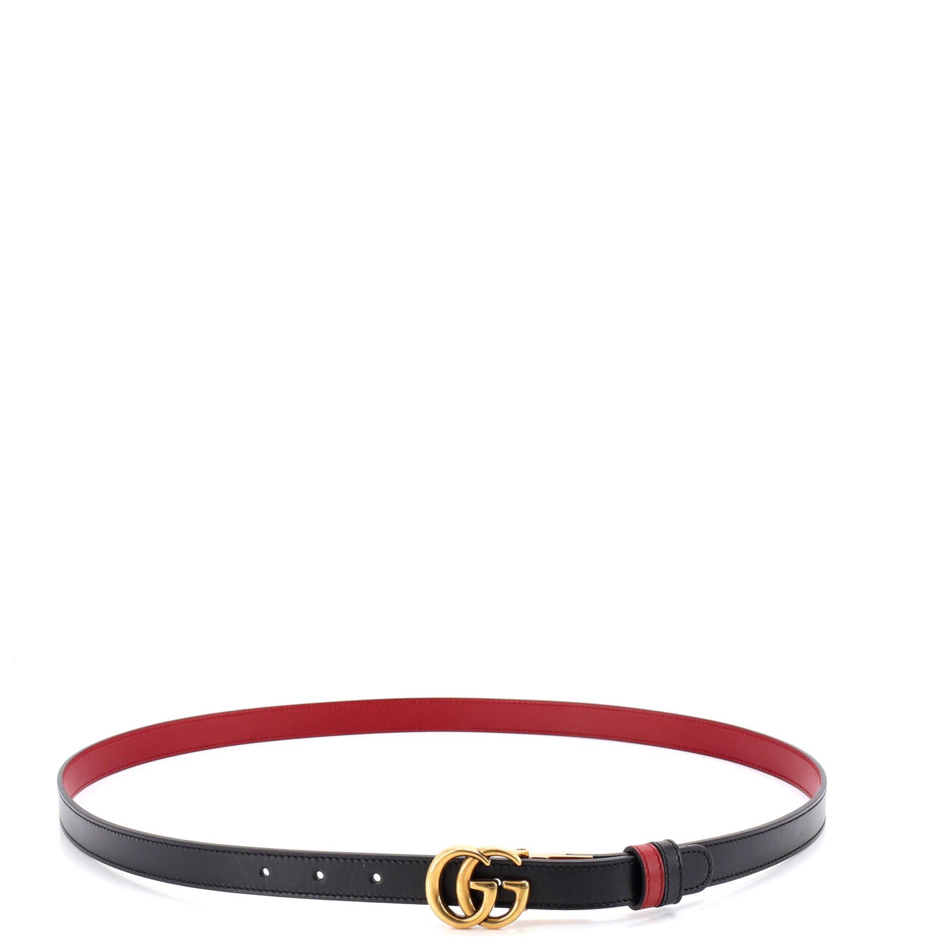 Gucci GG Marmont Reversible Belt Size ONE SIZE - 2 Thumbnail