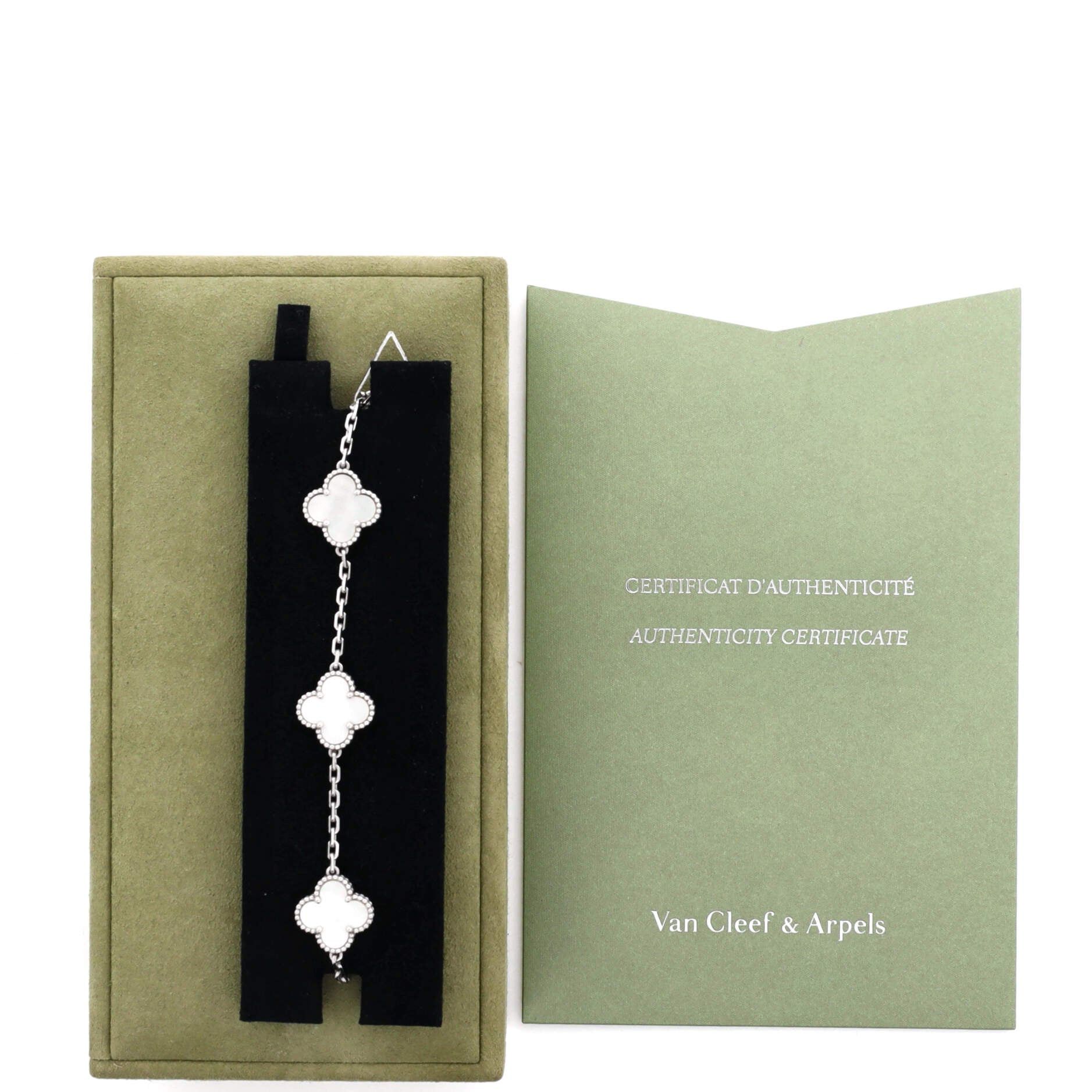 Van Cleef & Arpels Vintage Alhambra 5 Motifs Bracelet Size ONE SIZE - 2 Thumbnail