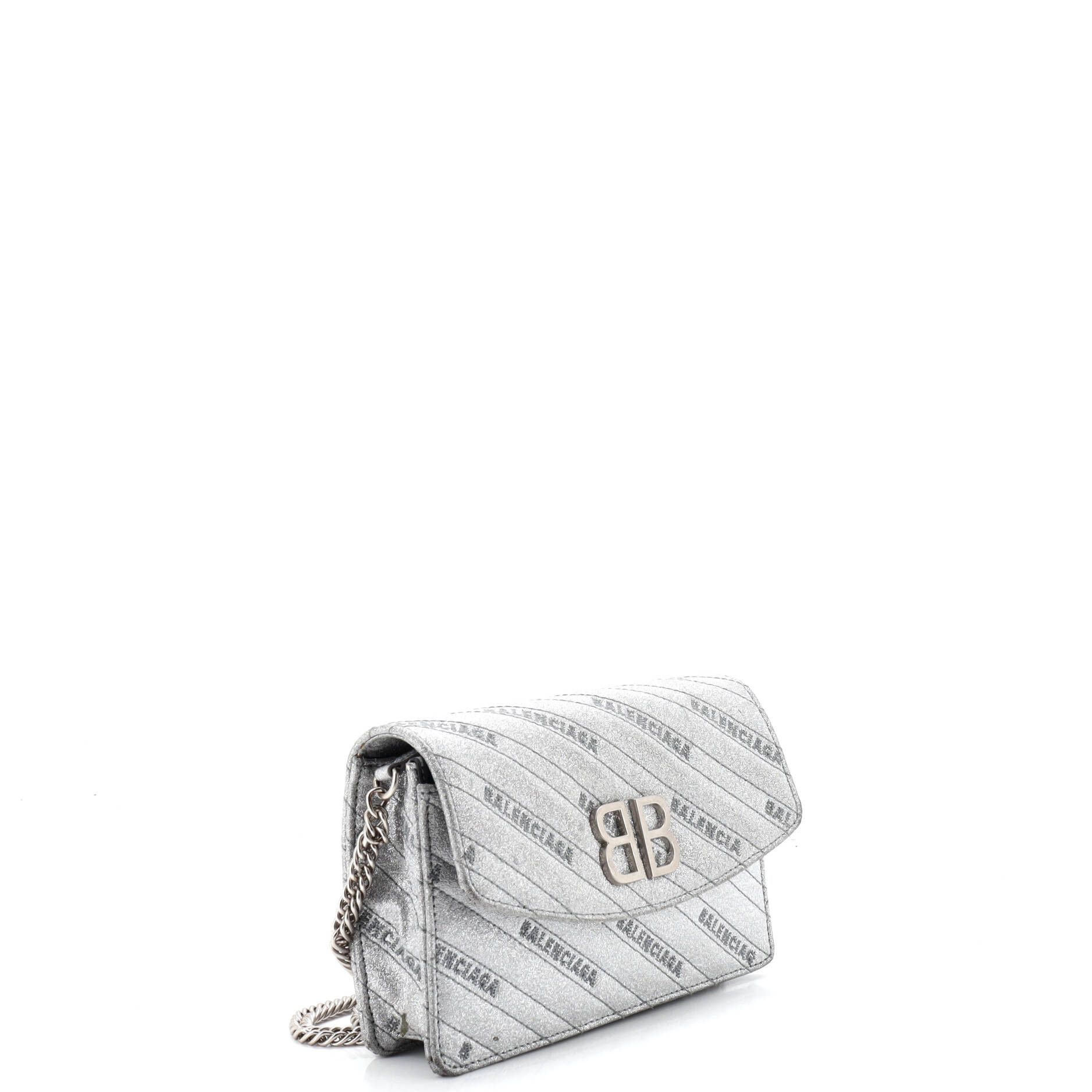 Balenciaga BB Chain Wallet Size ONE SIZE - 2 Thumbnail