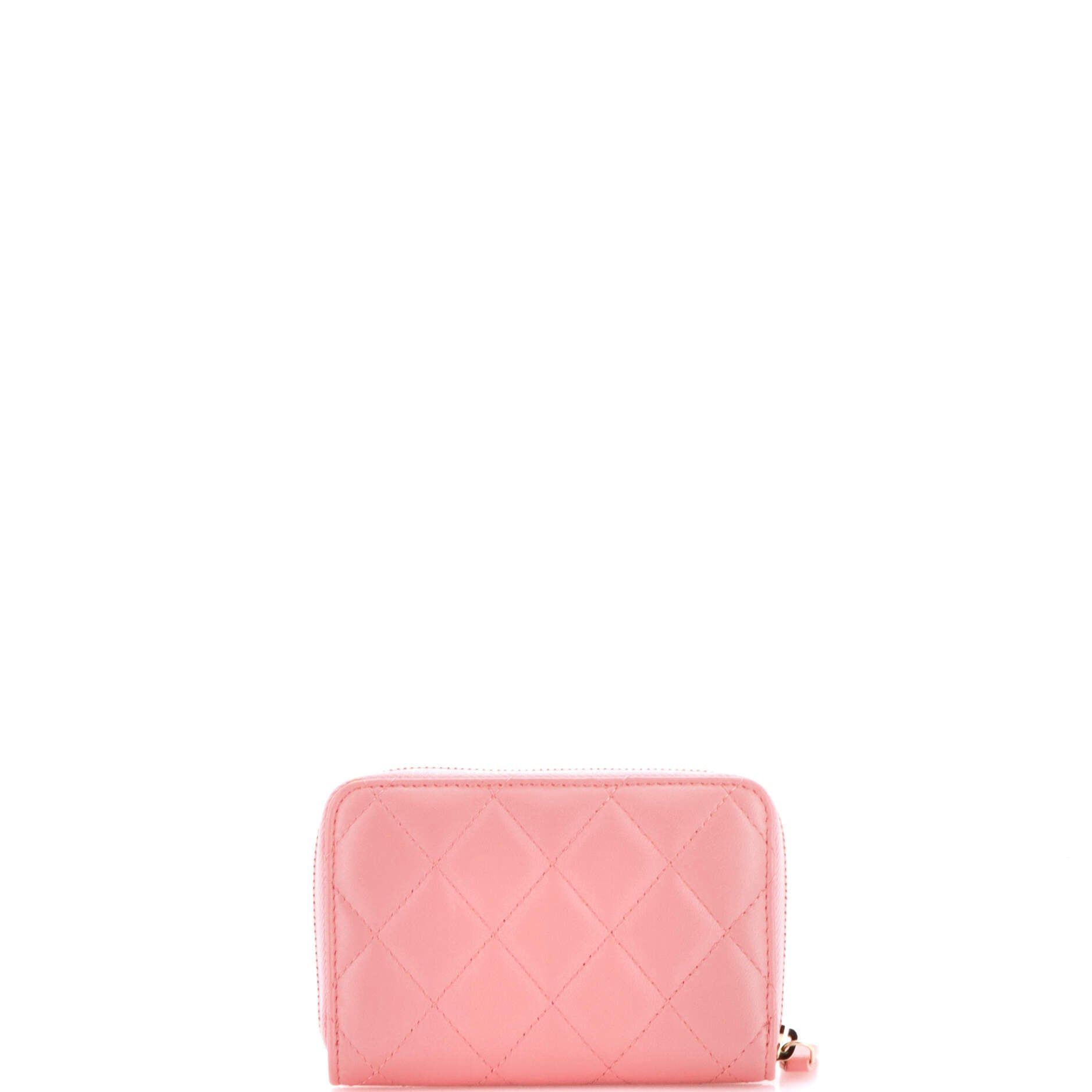Chanel CC Enamel Zip Coin Purse Size ONE SIZE - 3 Thumbnail