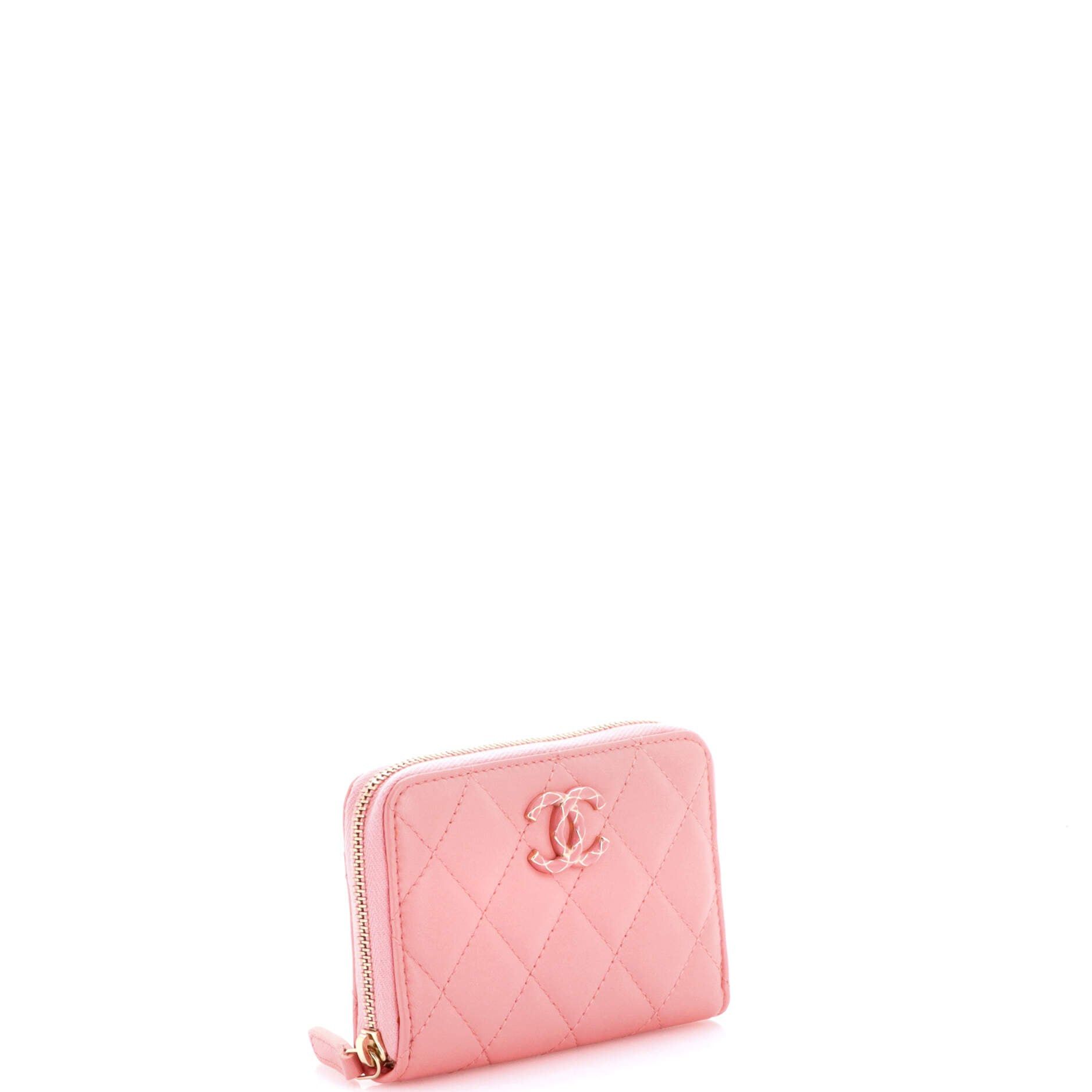 Chanel CC Enamel Zip Coin Purse Size ONE SIZE - 2 Thumbnail