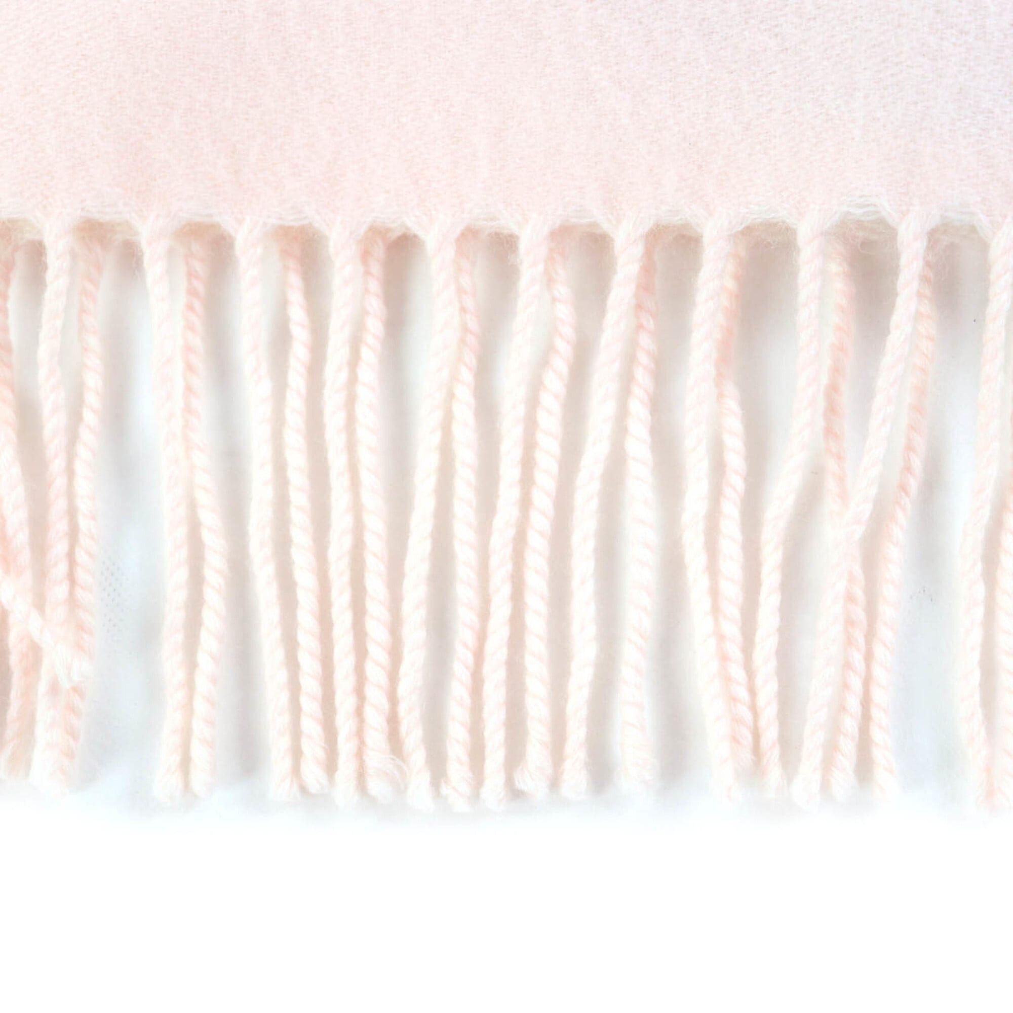 Louis Vuitton LOUIS VUITTON (Louis Vuitton) 2023 model M79522 100% Wool LV Essential Precious Dragon Fringe Scarf Pink Off-White 170cm x 34cm Comes with Box Made in Italy Authentic Women's Size ONE SIZE - 5 Thumbnail