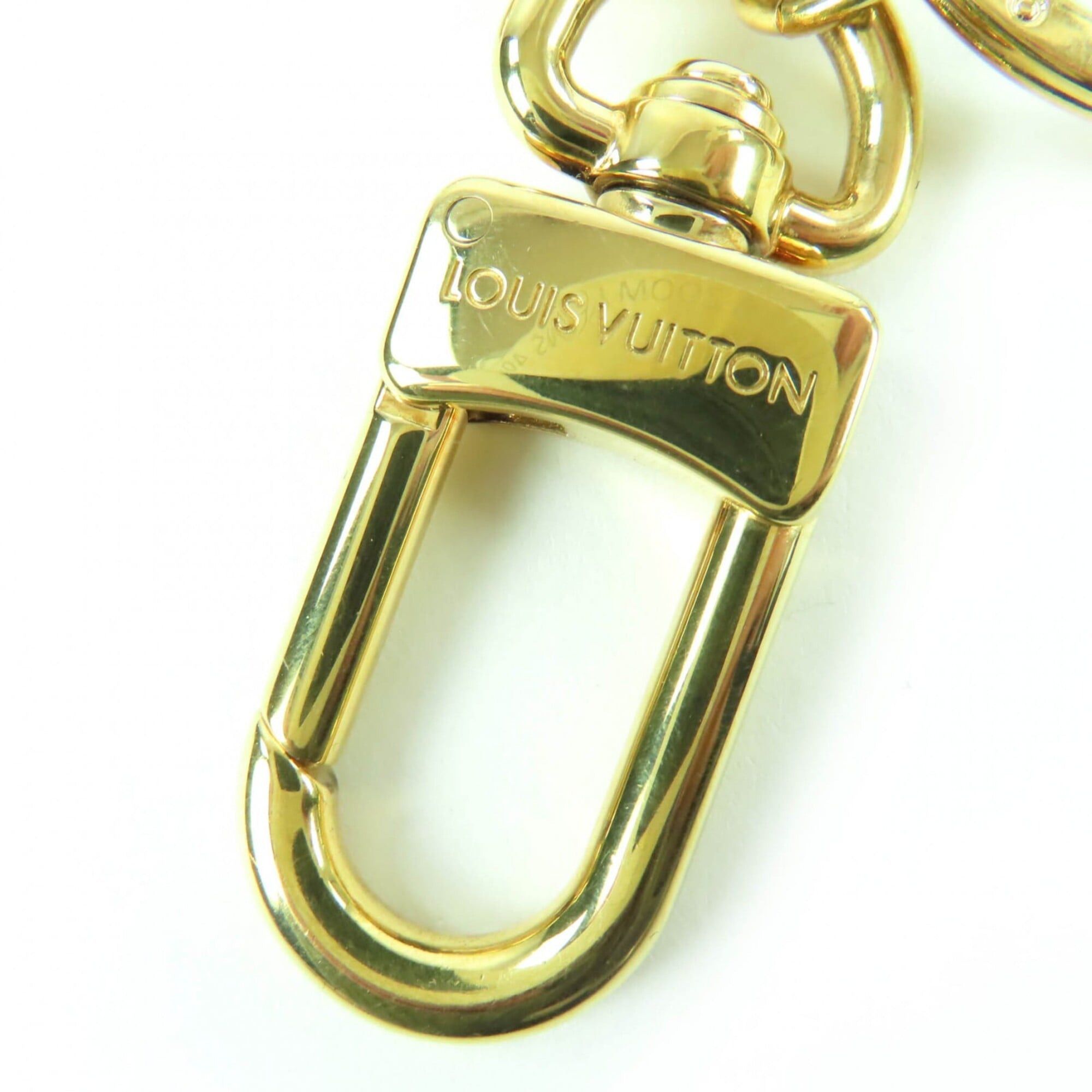 Louis Vuitton LOUIS VUITTON M01650 LV WONDER OF SEA Wonder of the Sea Bag Charm Keychain Gold with Box and Dust Made in Italy Women's Size ONE SIZE - 7 Thumbnail