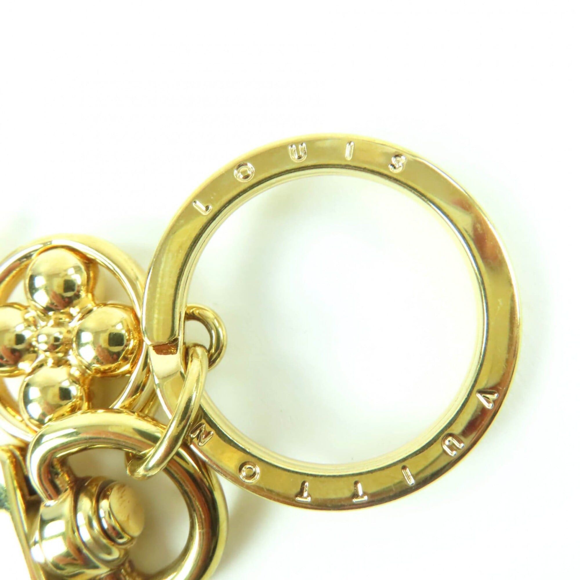 Louis Vuitton LOUIS VUITTON M01650 LV WONDER OF SEA Wonder of the Sea Bag Charm Keychain Gold with Box and Dust Made in Italy Women's Size ONE SIZE - 6 Thumbnail