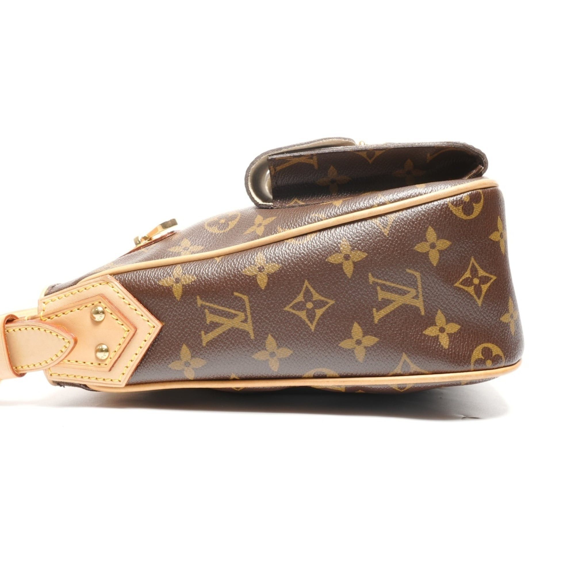 Louis Vuitton Louis Vuitton Hudson GM Monogram Shoulder Bag, Brown, 2006 model. Size ONE SIZE - 3 Thumbnail