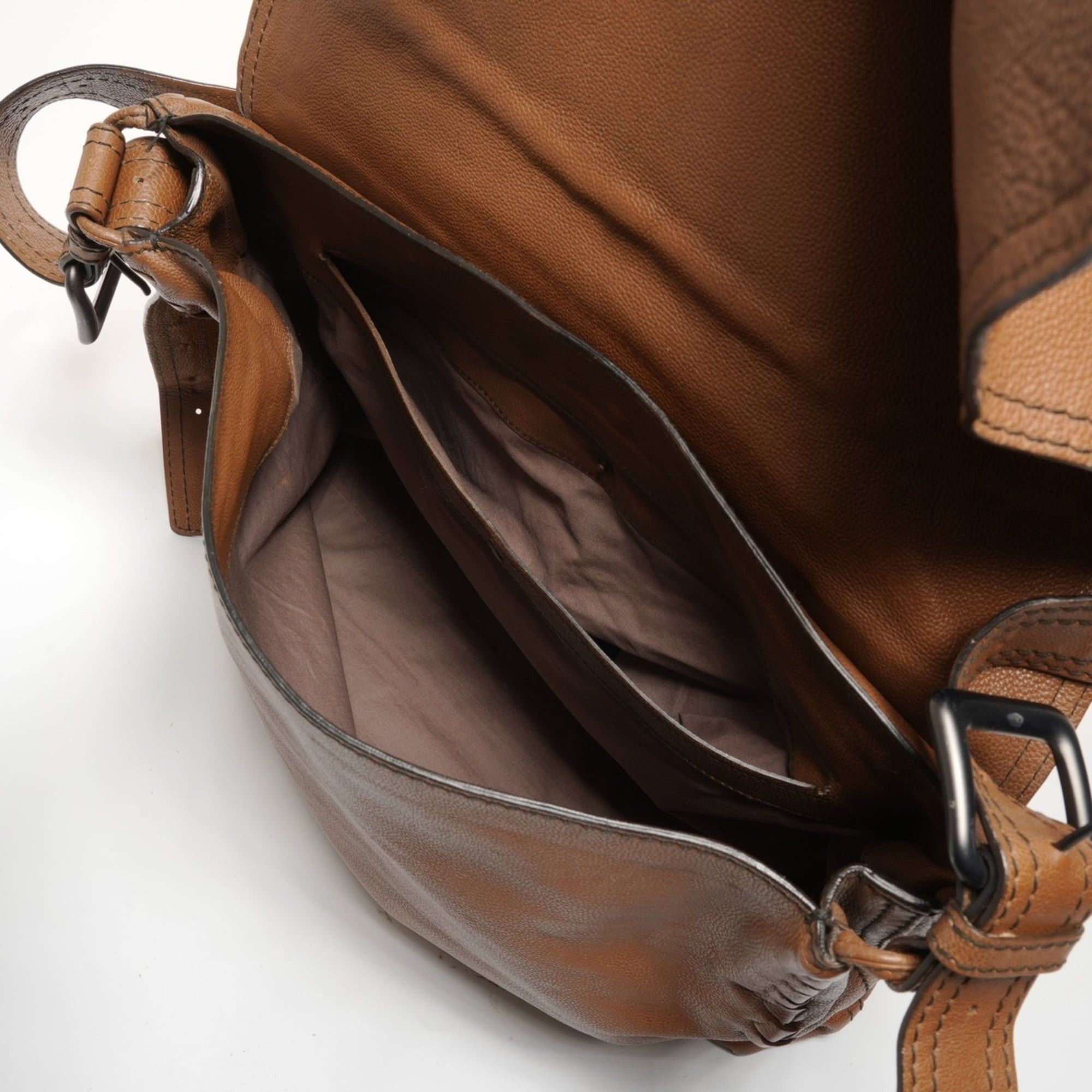 Bottega Veneta Bottega Veneta Intrecciato Leather Shoulder Bag, Brown Size ONE SIZE - 11 Thumbnail