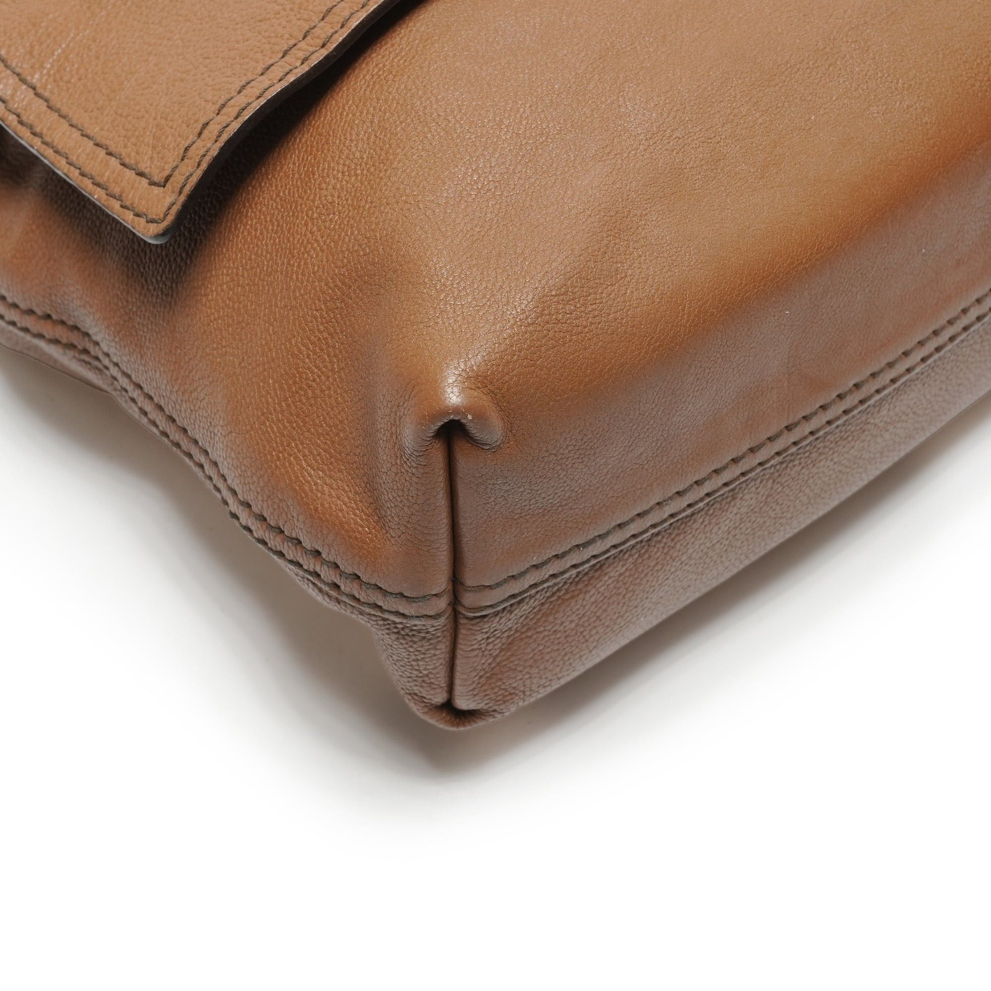 Bottega Veneta Bottega Veneta Intrecciato Leather Shoulder Bag, Brown Size ONE SIZE - 5 Thumbnail