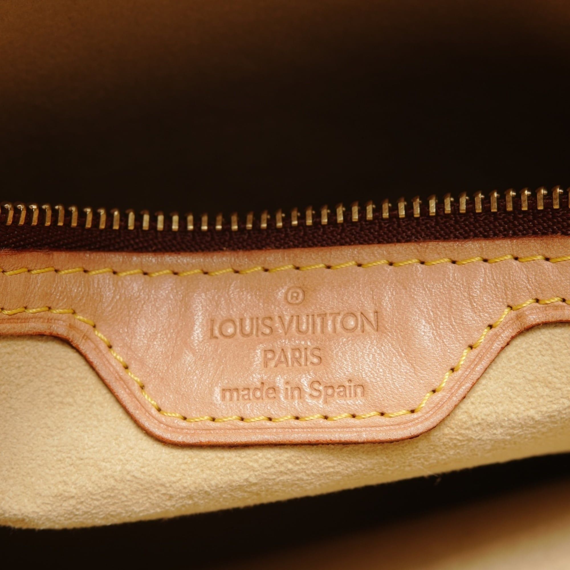 Louis Vuitton Louis Vuitton Monogram Looping GM Shoulder Bag, 2002 Model, Brown Size ONE SIZE - 9 Thumbnail