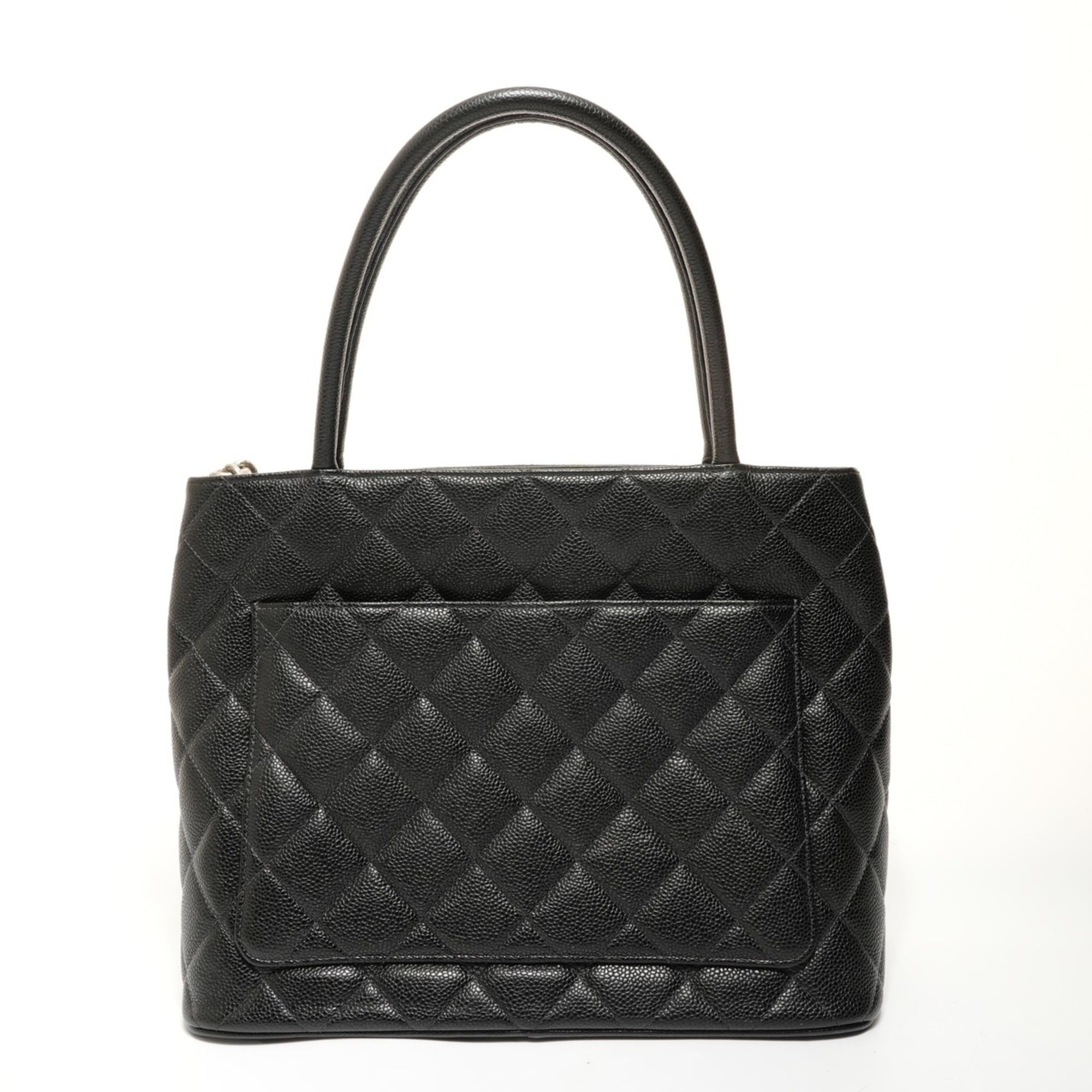Chanel Chanel Reissue Tote Bag, Coco Mark Medallion, Caviar Leather, Black Size ONE SIZE - 2 Thumbnail