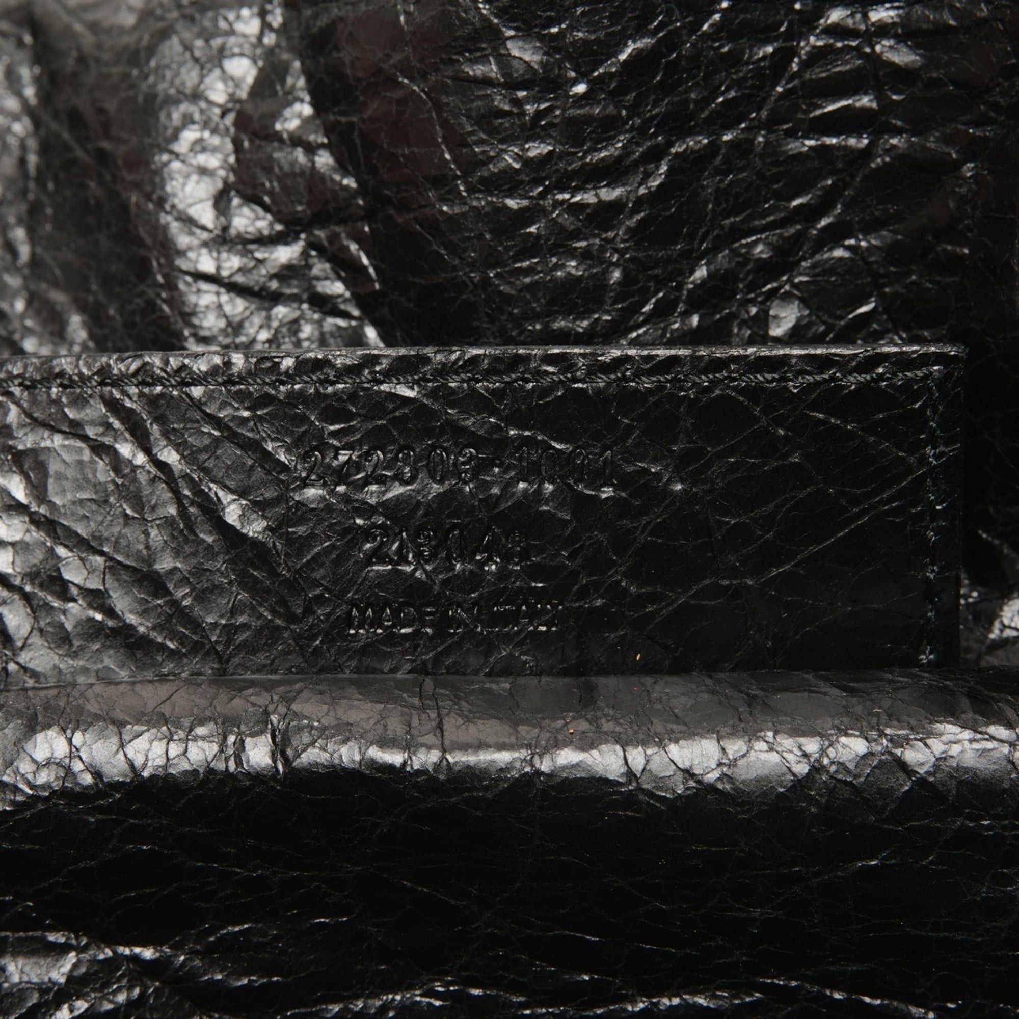 Balenciaga Balenciaga body bag, wrinkled finish, shoulder black. Size ONE SIZE - 10 Thumbnail