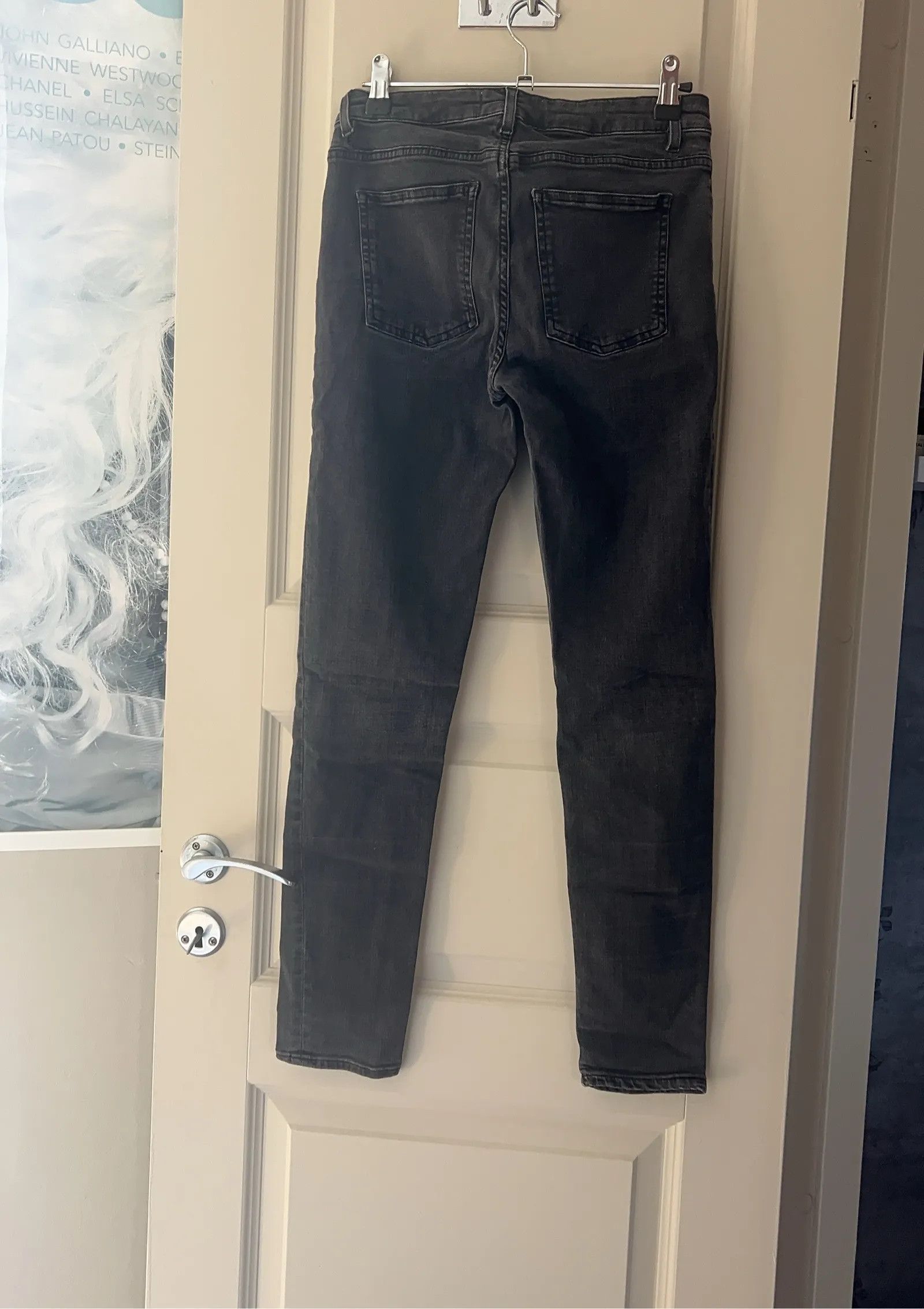 Acne Studios Acne Studios Skin 5 used black Jeans Size 27" / US 4 / IT 40 - 3 Thumbnail