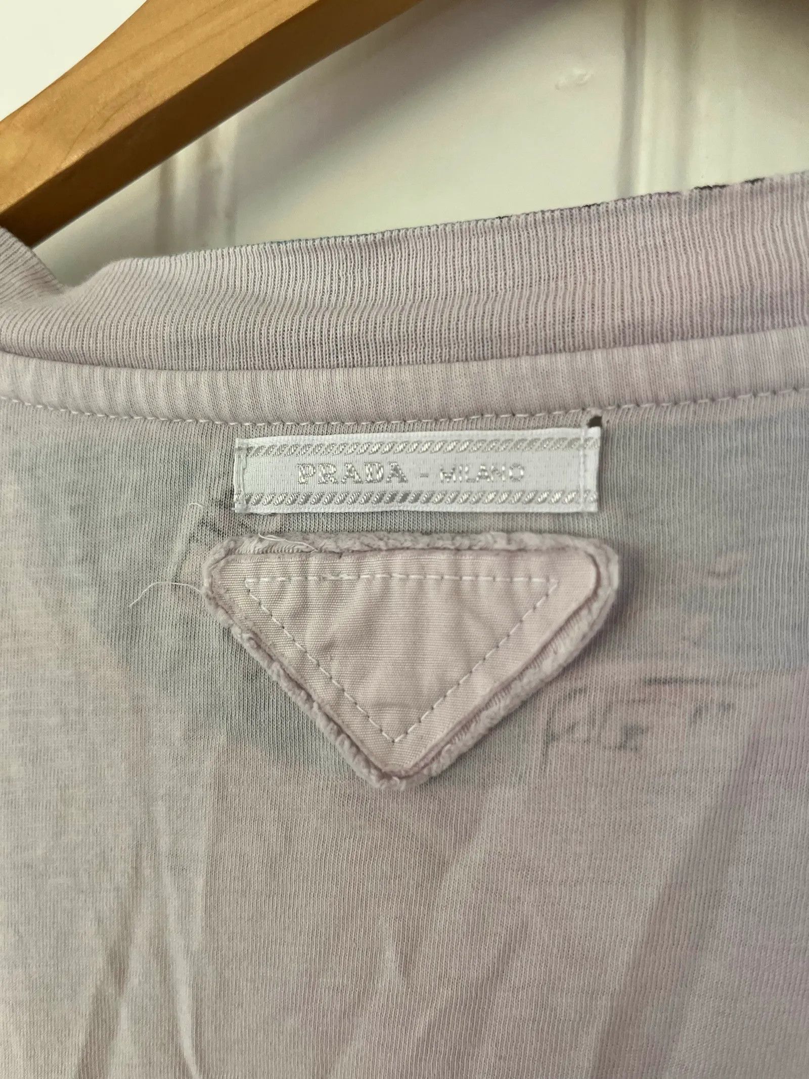 Prada Prada Short Sleeve T-shirt Size M / US 6-8 / IT 42-44 - 2 Thumbnail
