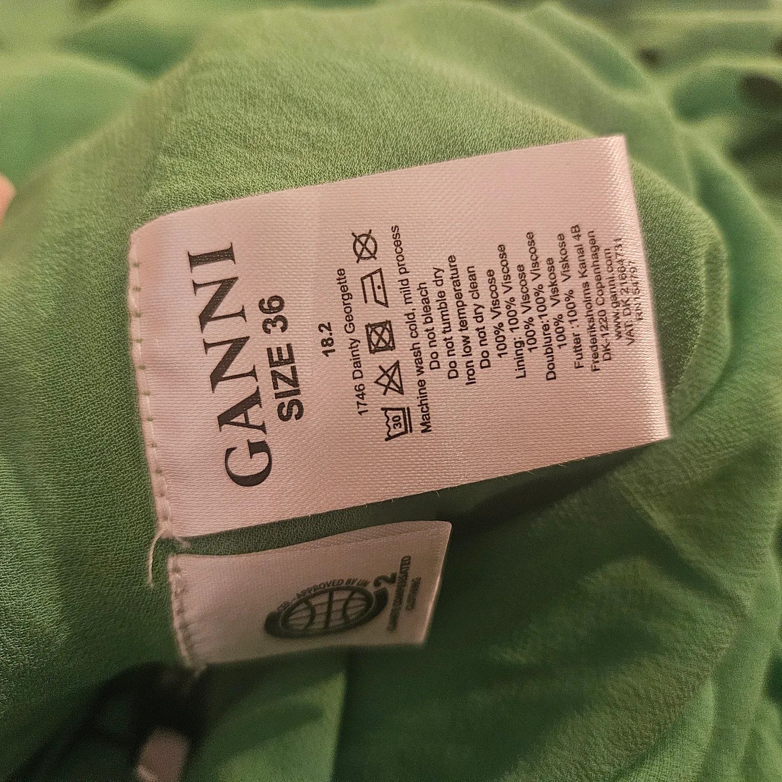 Ganni Ganni Dainty Georgette Skirt Size 26" / US 2 / IT 38 - 3 Thumbnail