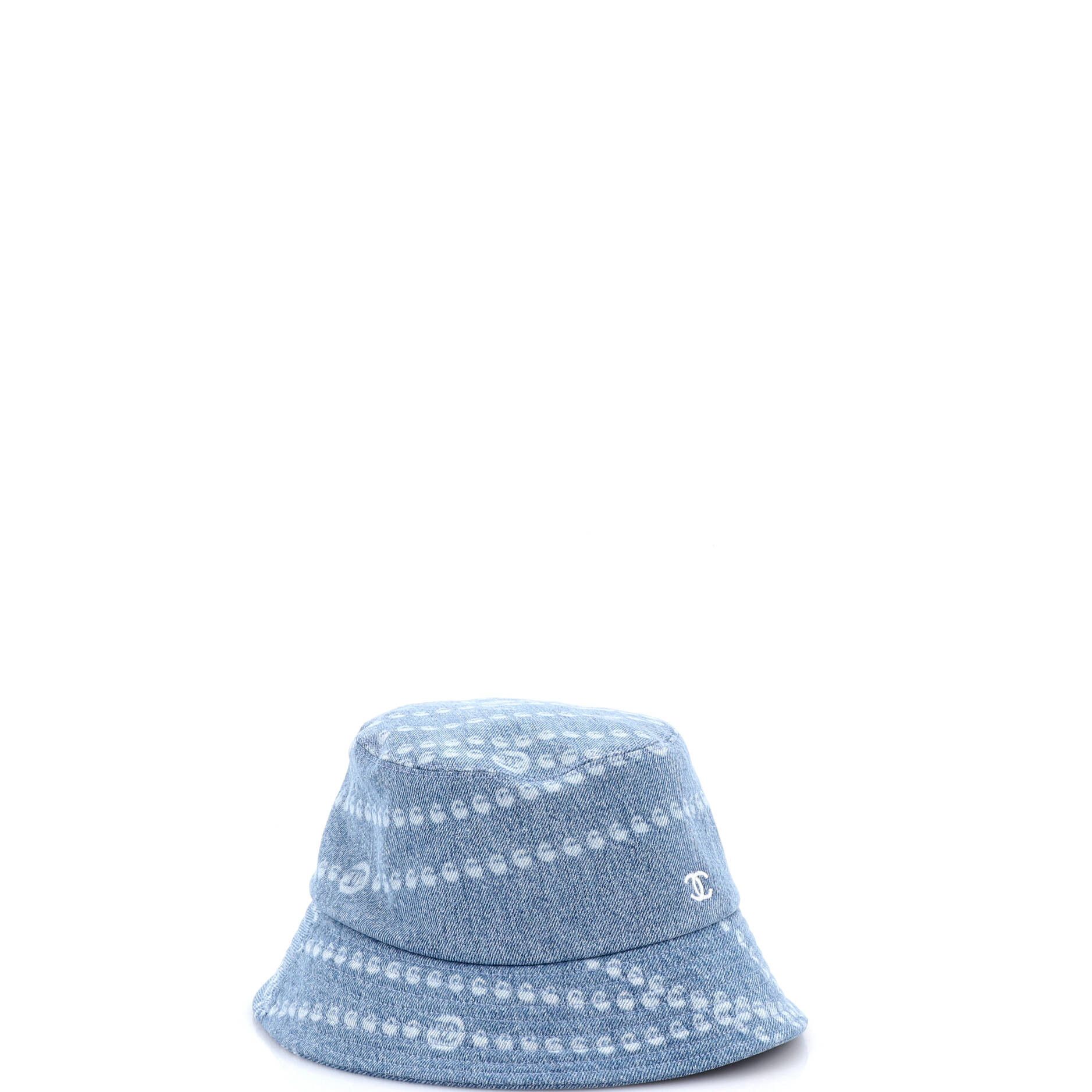 Chanel Denim Mood Bucket Hat Size ONE SIZE - 2 Thumbnail