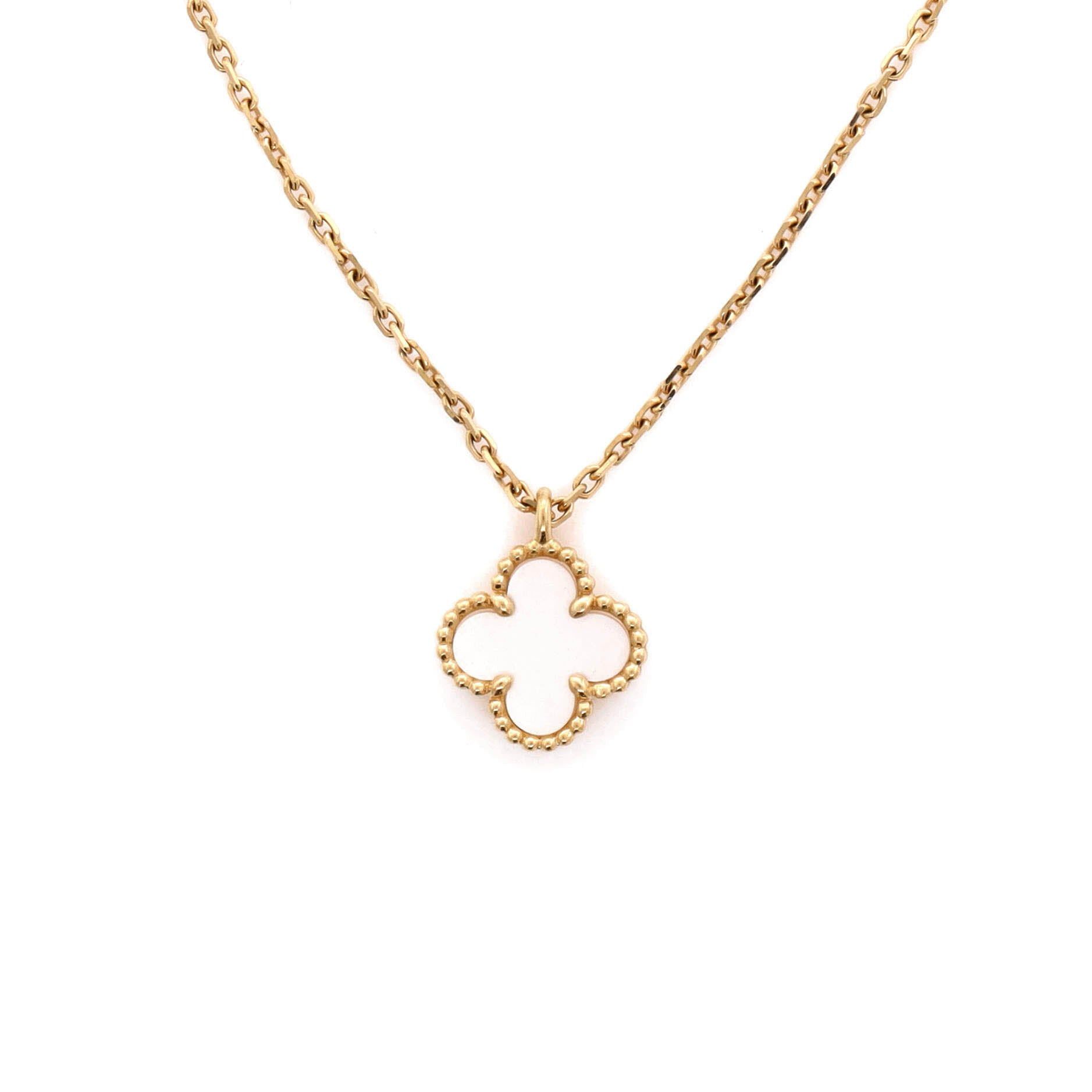 Van Cleef & Arpels Sweet Alhambra Pendant Necklace Size ONE SIZE - 3 Thumbnail