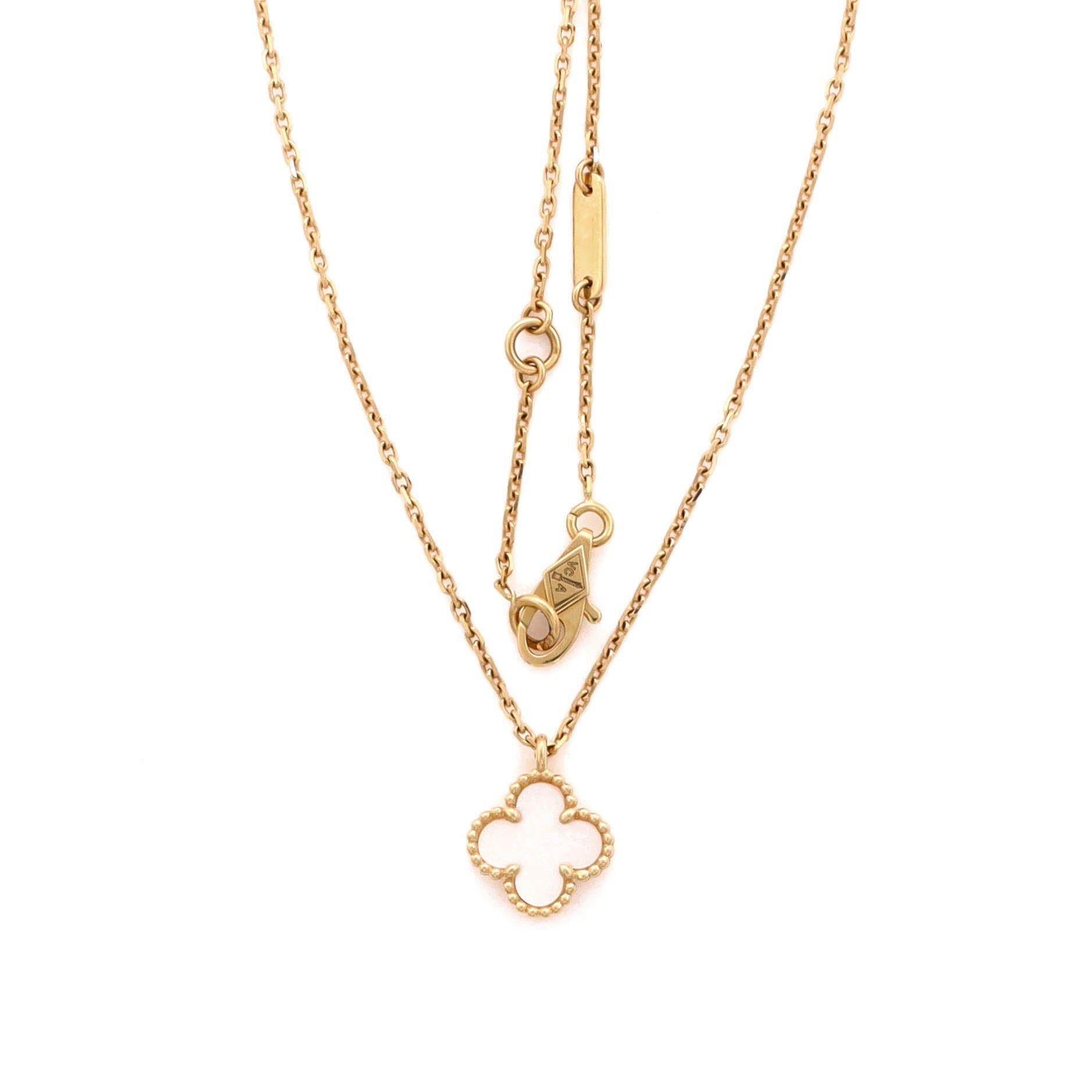 Van Cleef & Arpels Sweet Alhambra Pendant Necklace Size ONE SIZE - 2 Thumbnail