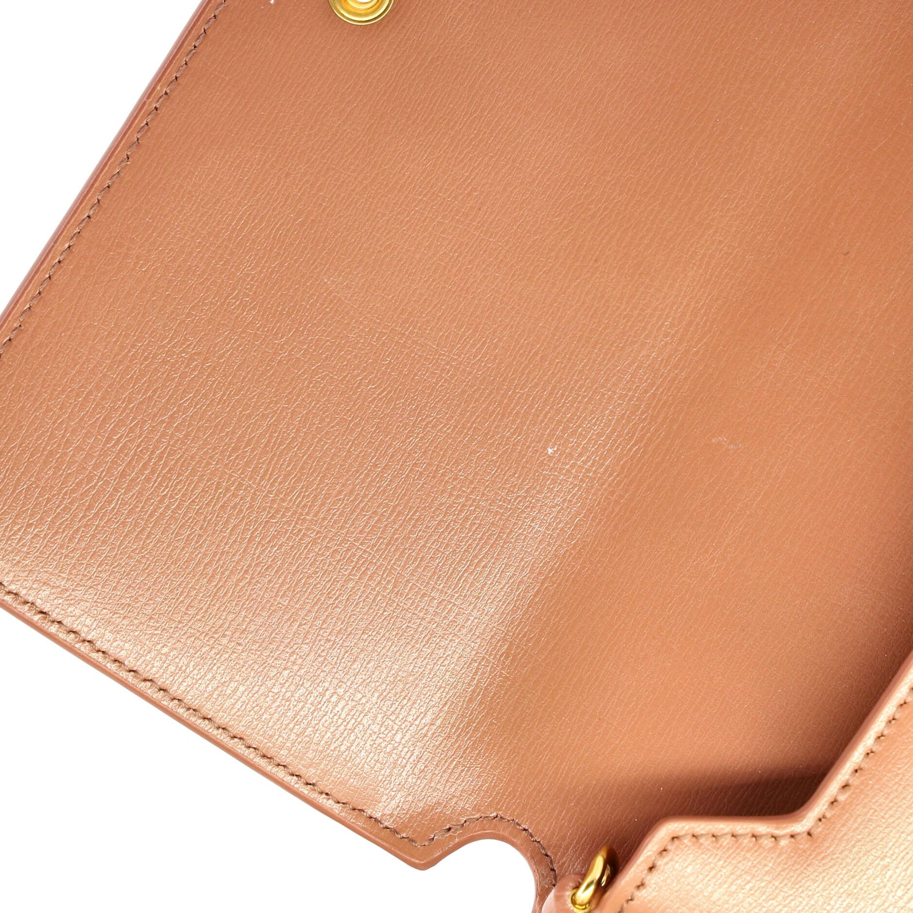 Saint Laurent Paris Classic Monogram Phone Holder Shoulder Bag Size ONE SIZE - 7 Thumbnail