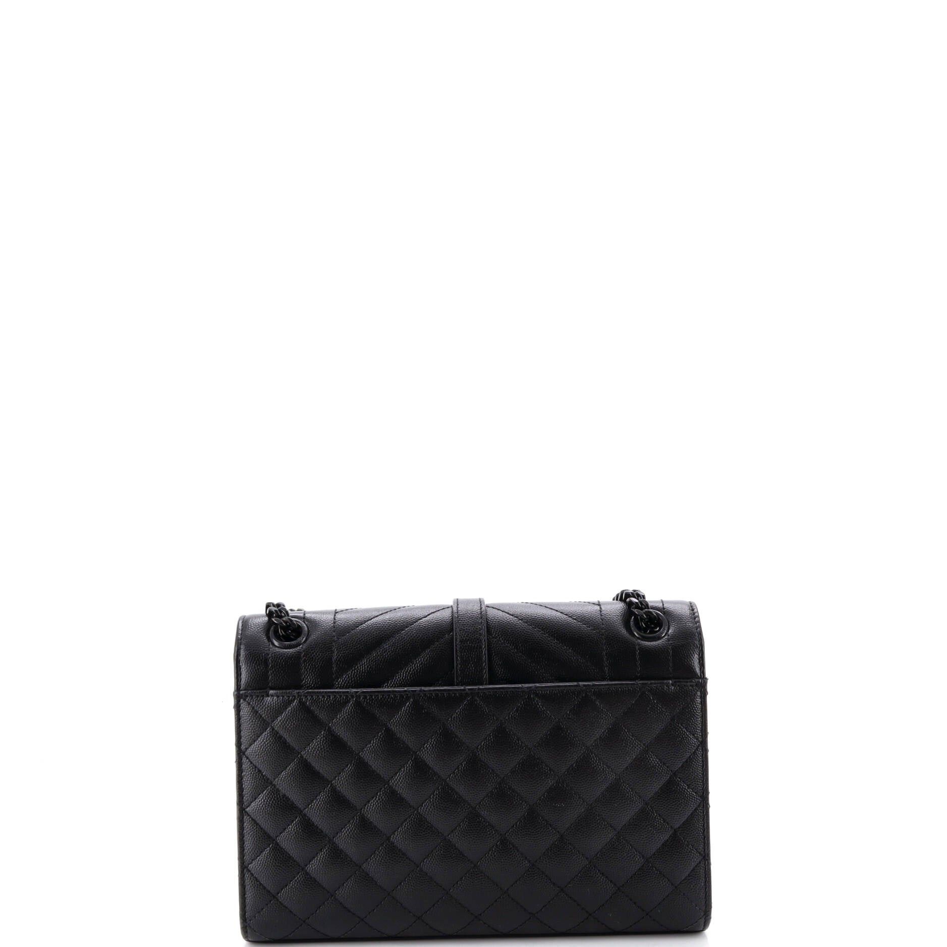 Saint Laurent Paris Classic Monogram Envelope Satchel Size ONE SIZE - 3 Thumbnail