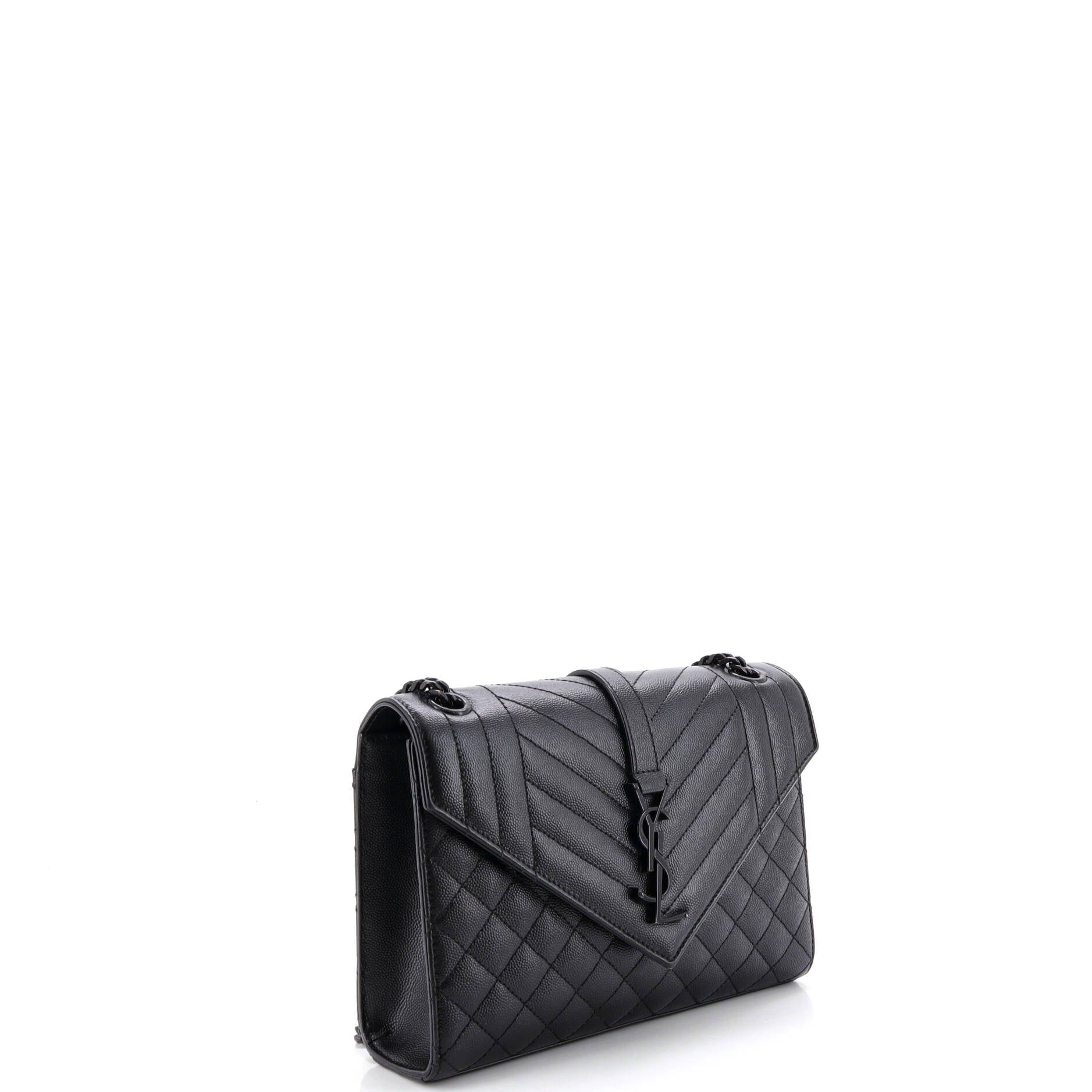Saint Laurent Paris Classic Monogram Envelope Satchel Size ONE SIZE - 2 Thumbnail