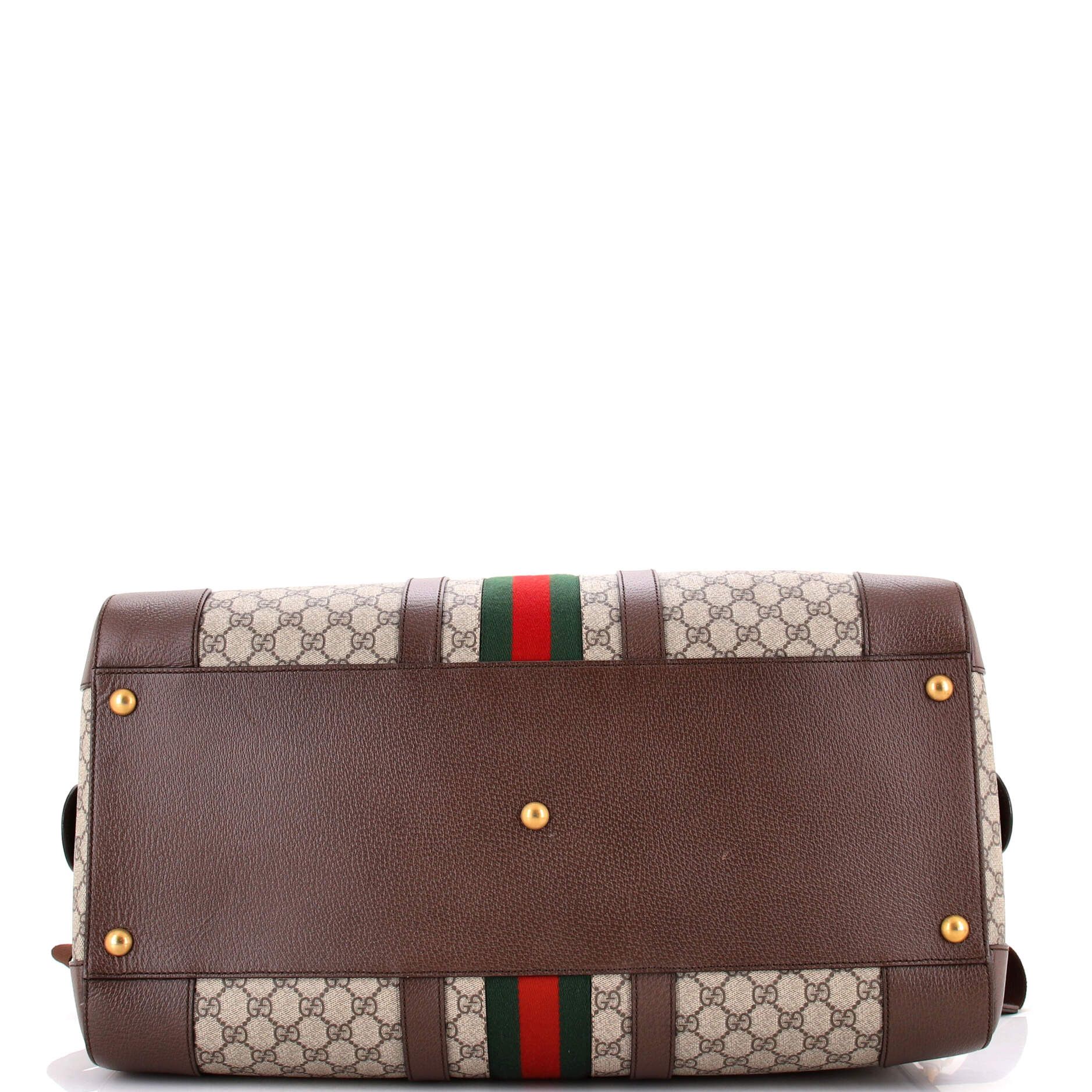 Gucci Savoy Web Convertible Duffle Bag Size ONE SIZE - 4 Thumbnail