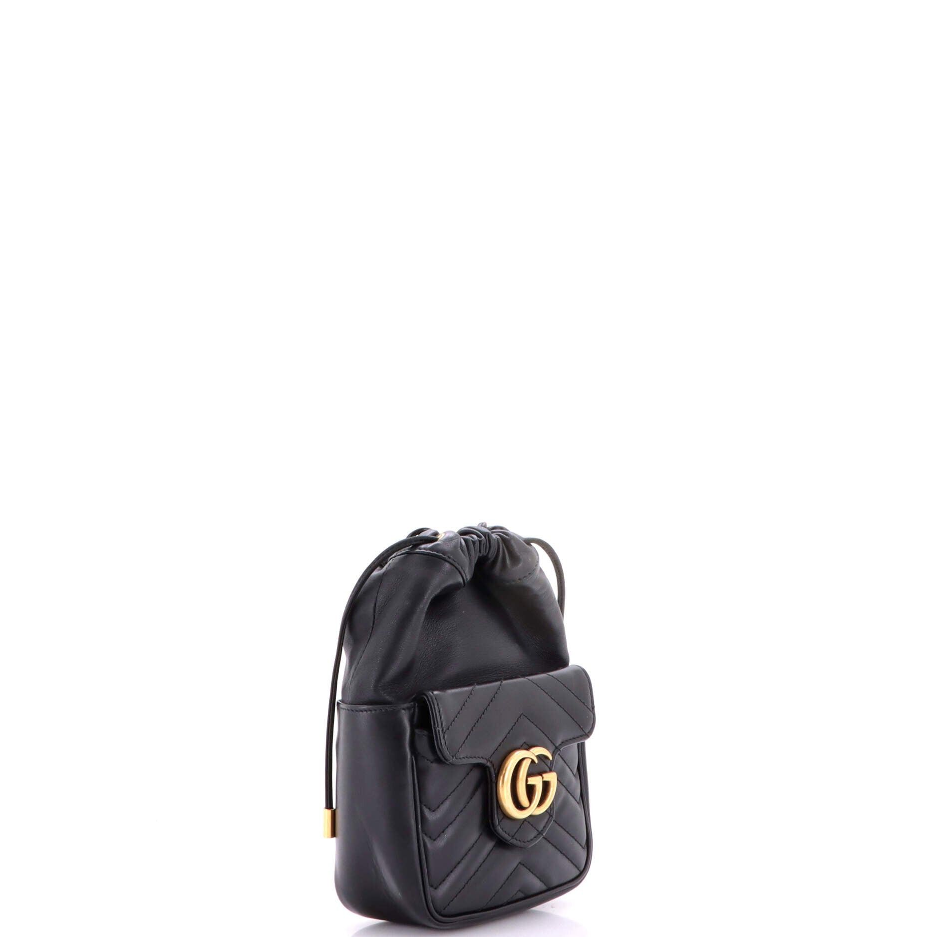 Gucci GG Marmont Front Pocket Bucket Bag Size ONE SIZE - 2 Thumbnail