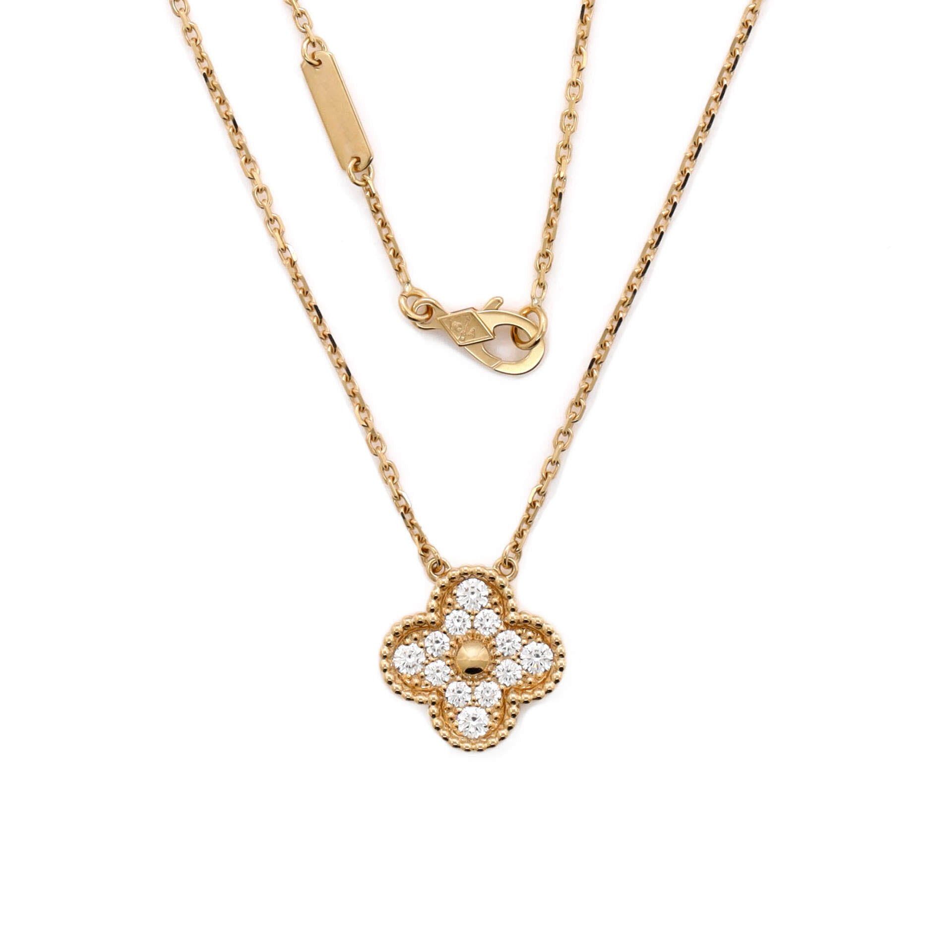 Van Cleef & Arpels Vintage Alhambra Pendant Necklace Size ONE SIZE - 3 Thumbnail