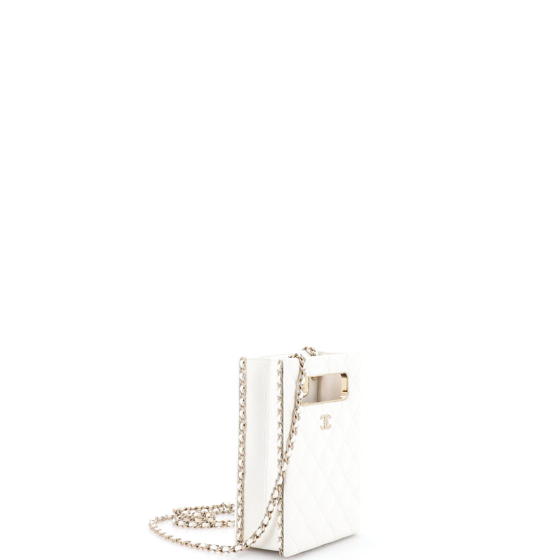 Chanel Chain Around Cut Out Handle Evening Tote Size ONE SIZE - 2 Thumbnail