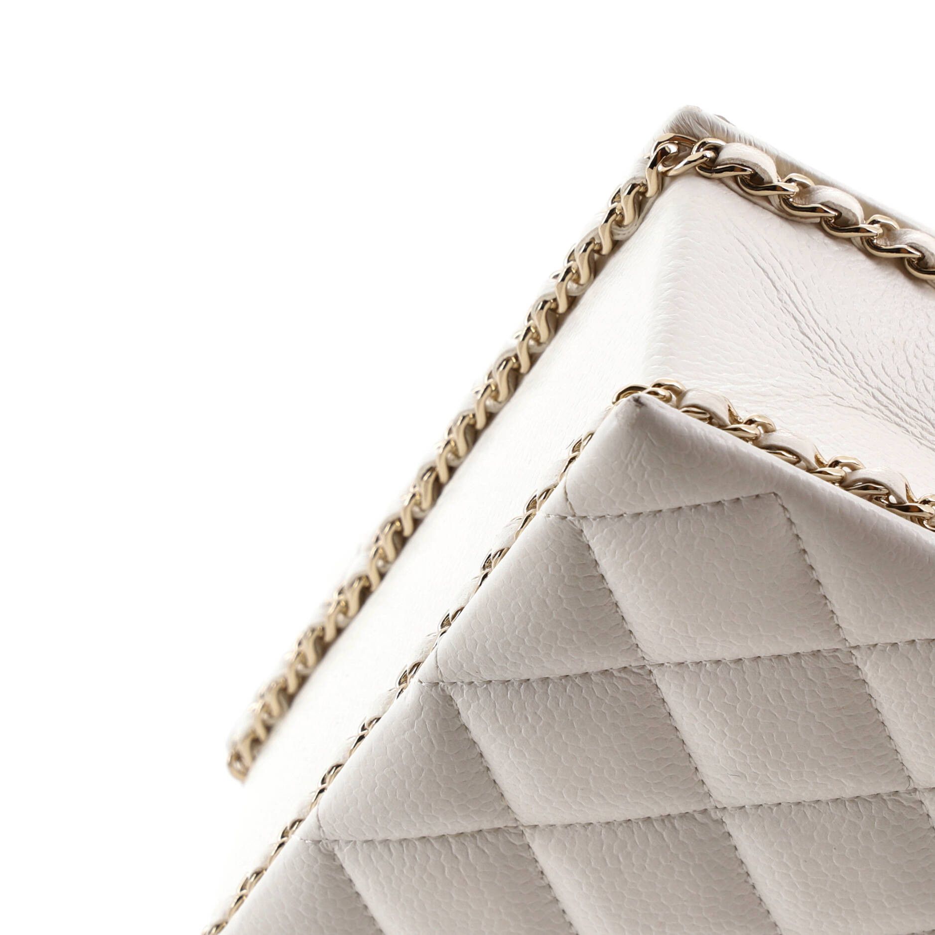 Chanel Chain Around Cut Out Handle Evening Tote Size ONE SIZE - 7 Thumbnail