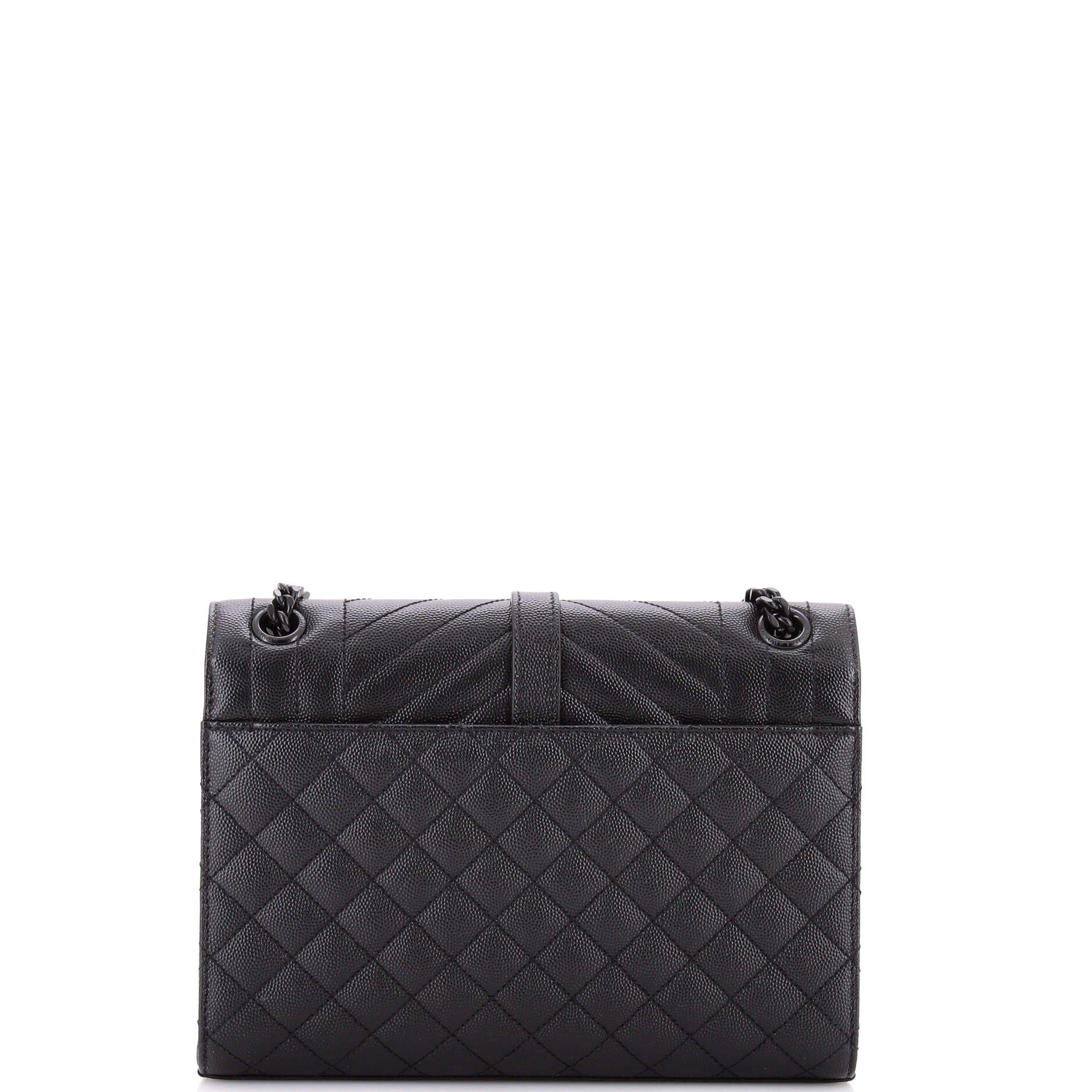 Saint Laurent Paris Classic Monogram Envelope Satchel Size ONE SIZE - 3 Thumbnail