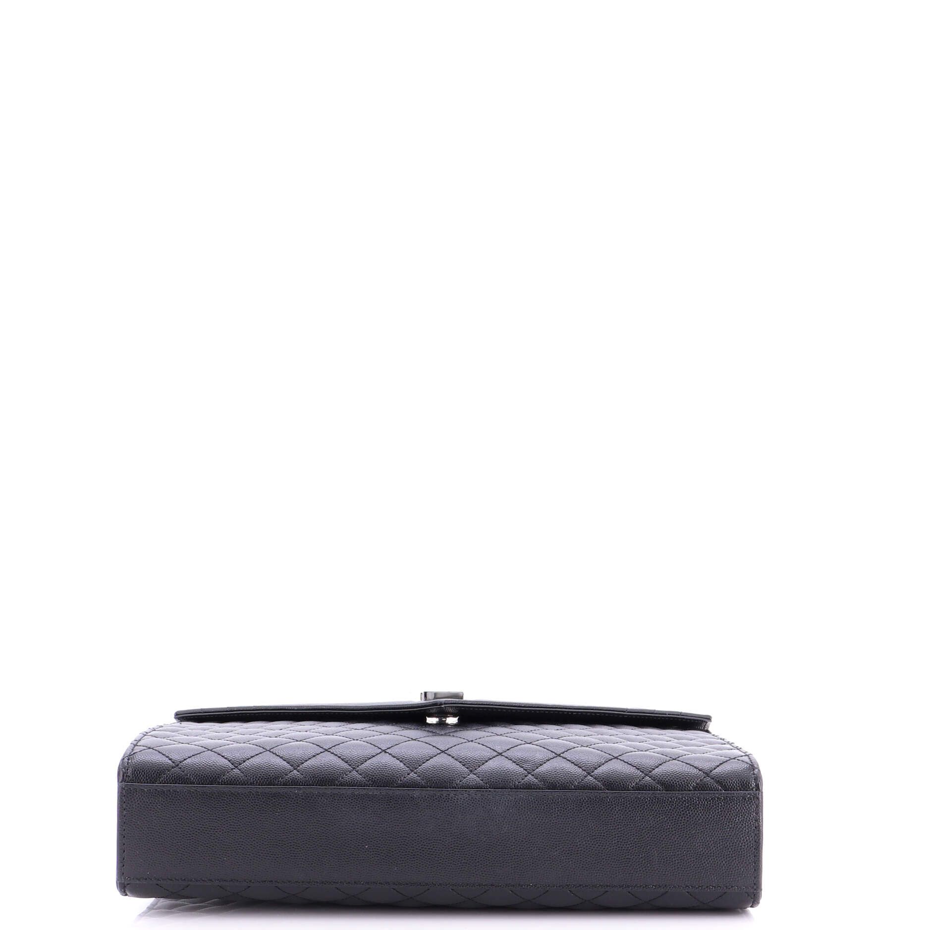 Saint Laurent Paris Classic Monogram Envelope Satchel Size ONE SIZE - 4 Thumbnail