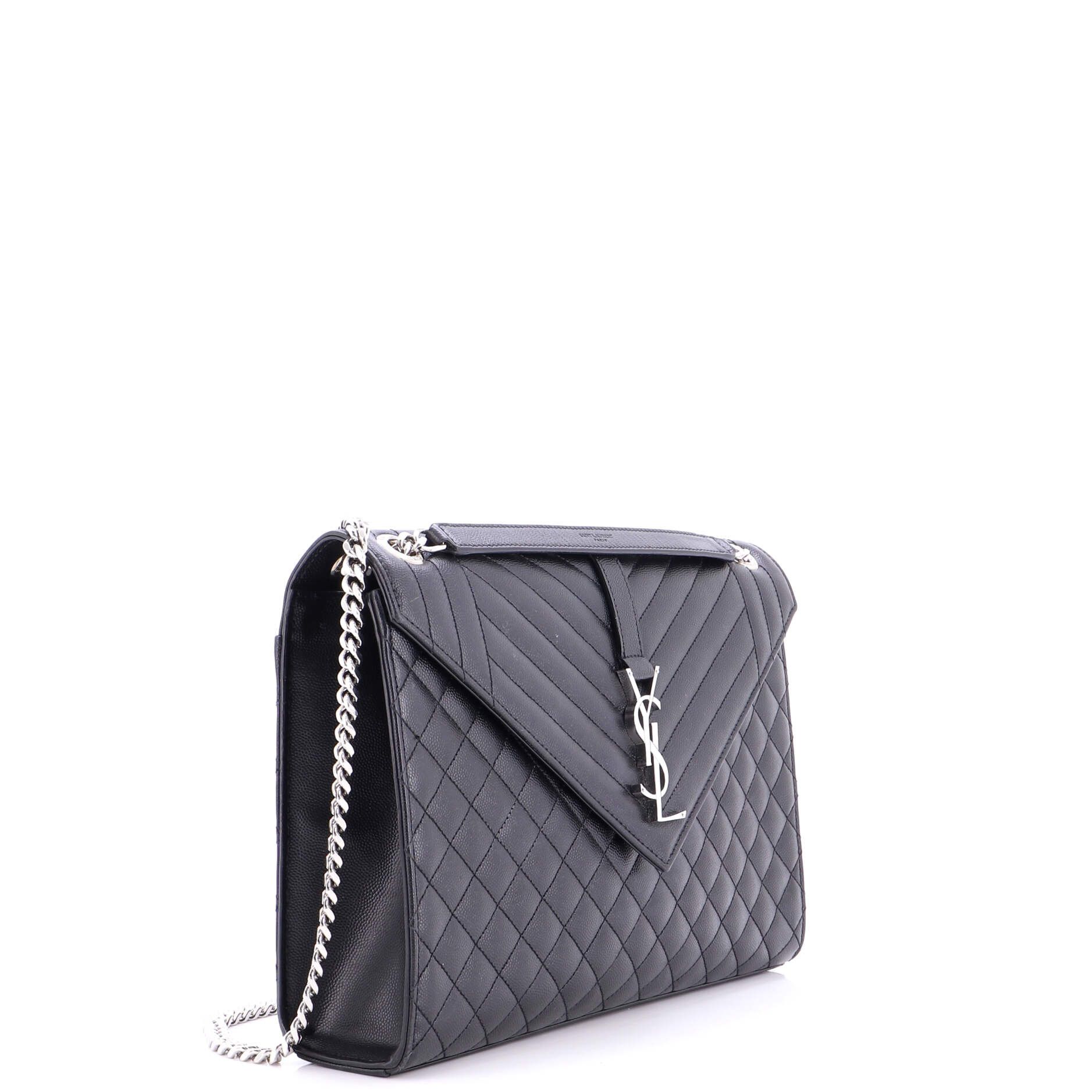 Saint Laurent Paris Classic Monogram Envelope Satchel Size ONE SIZE - 2 Thumbnail