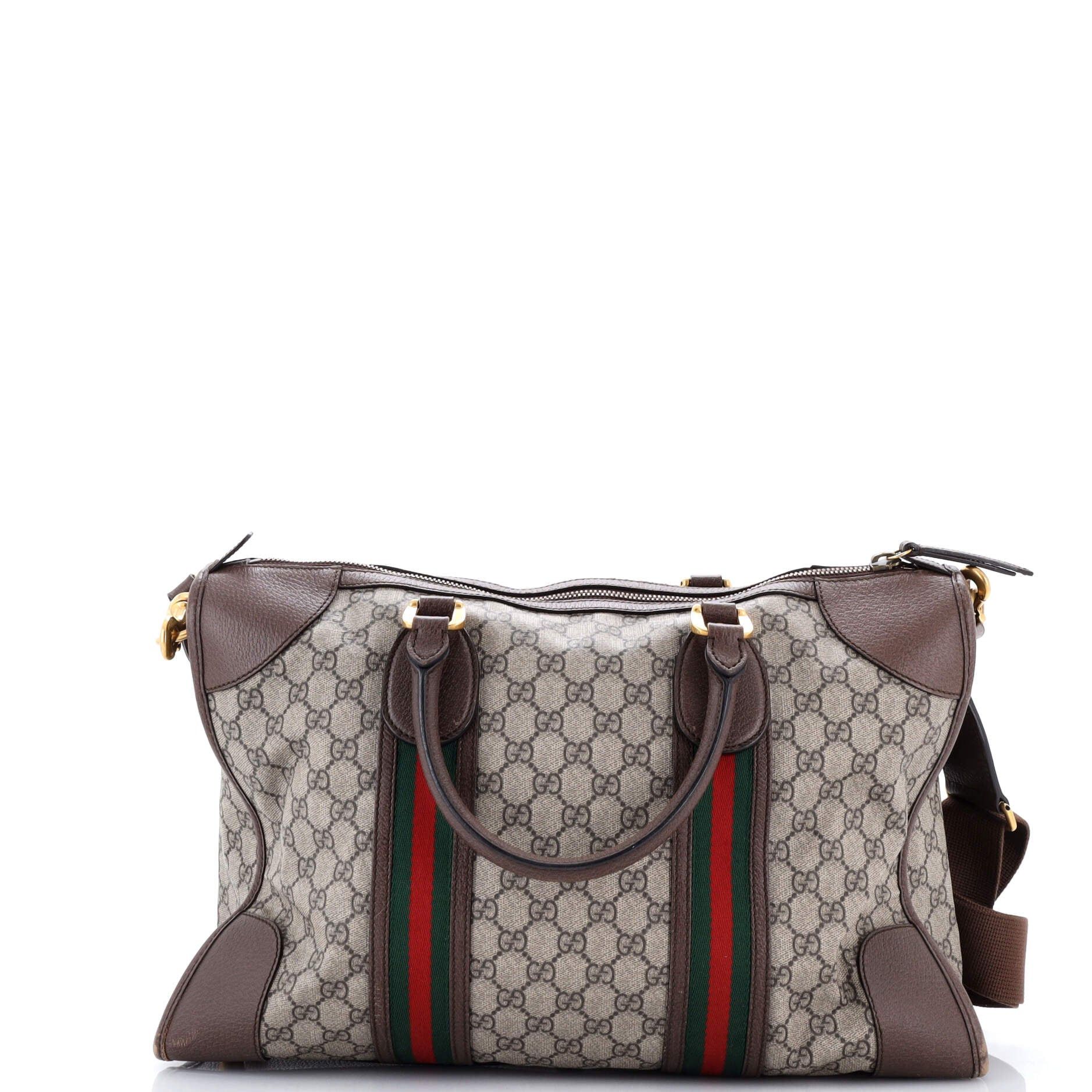 Gucci Neo Vintage Web Duffle Bag Size ONE SIZE - 3 Thumbnail