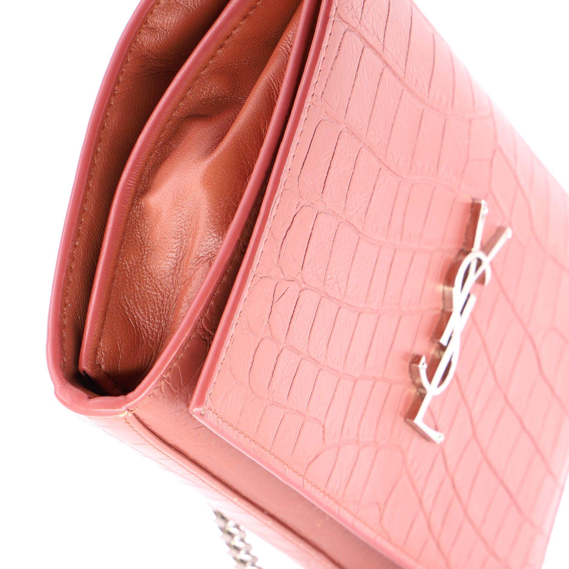 Saint Laurent Paris Classic Monogram Wallet on Chain Size ONE SIZE - 6 Thumbnail