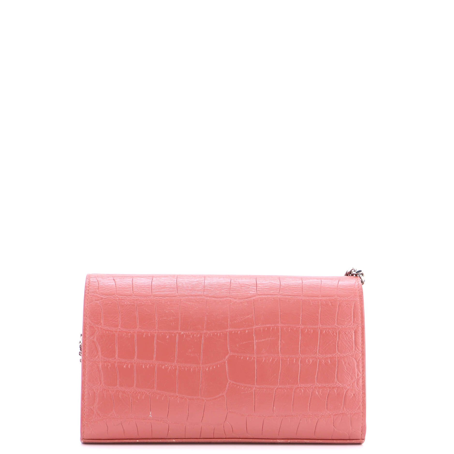 Saint Laurent Paris Classic Monogram Wallet on Chain Size ONE SIZE - 3 Thumbnail