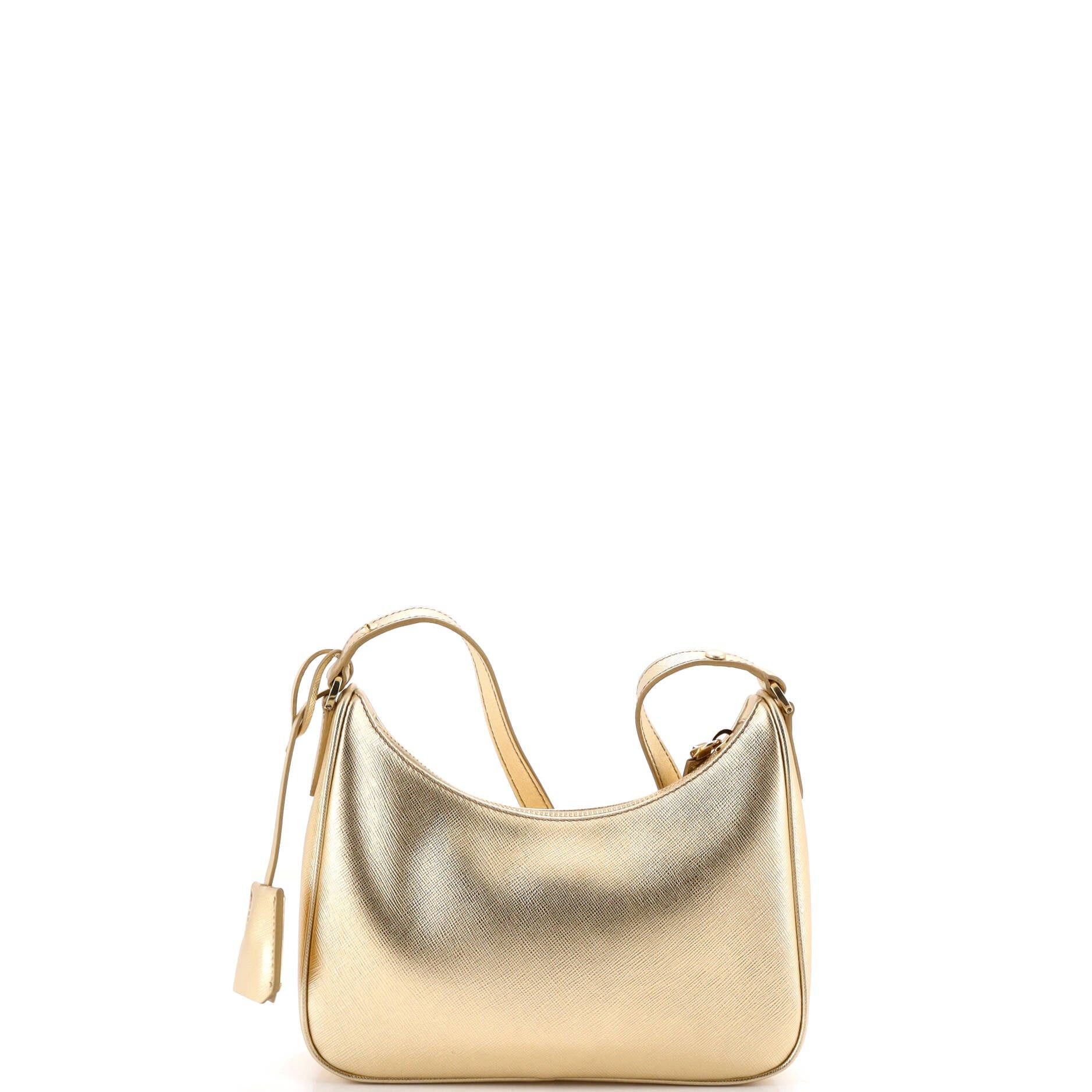 Prada Adjustable Handle Zip Hobo Size ONE SIZE - 3 Thumbnail