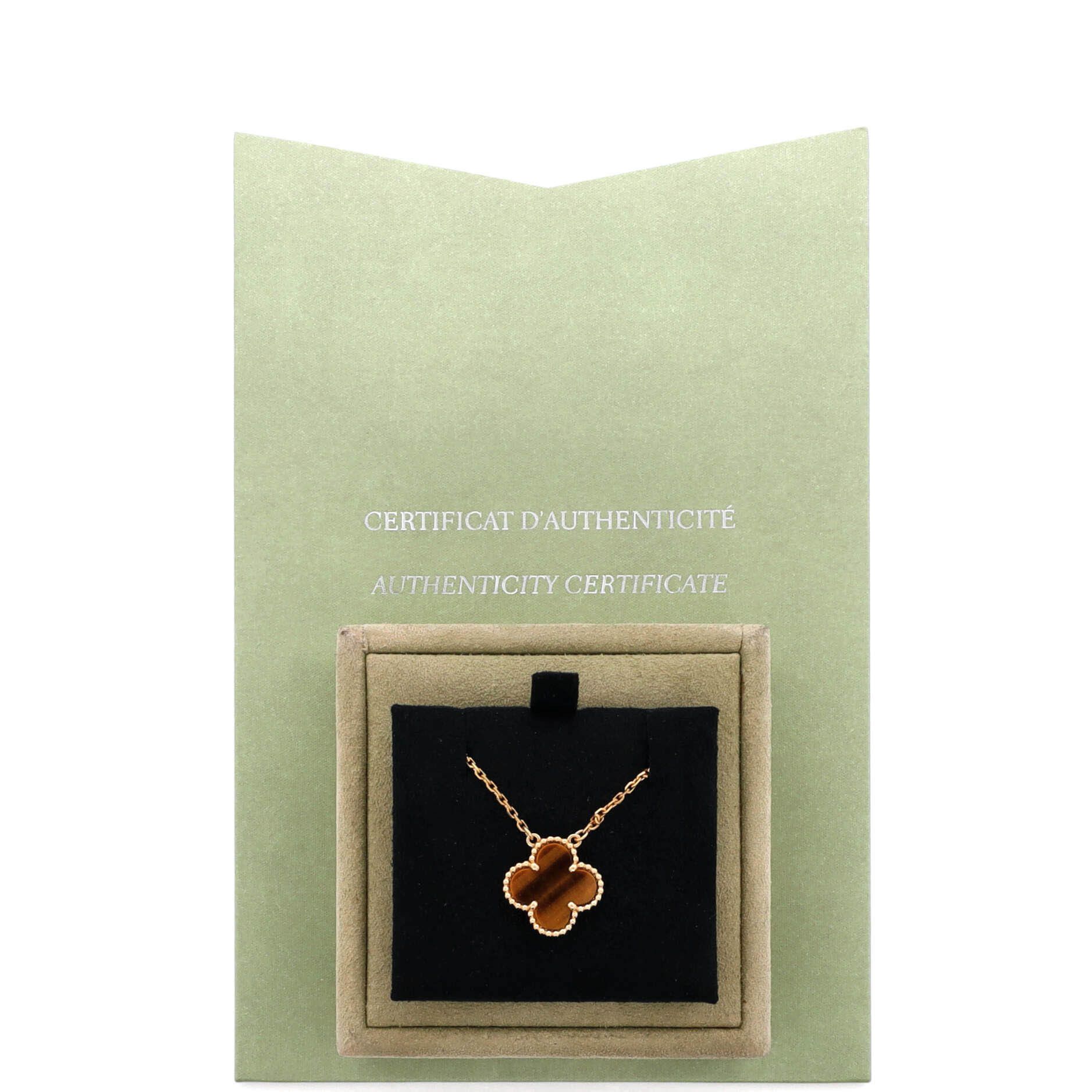 Van Cleef & Arpels Vintage Alhambra Pendant Necklace Size ONE SIZE - 2 Thumbnail