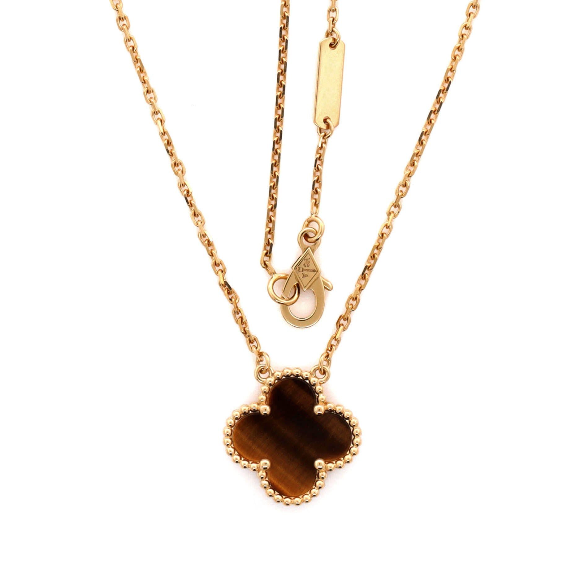Van Cleef & Arpels Vintage Alhambra Pendant Necklace Size ONE SIZE - 3 Thumbnail