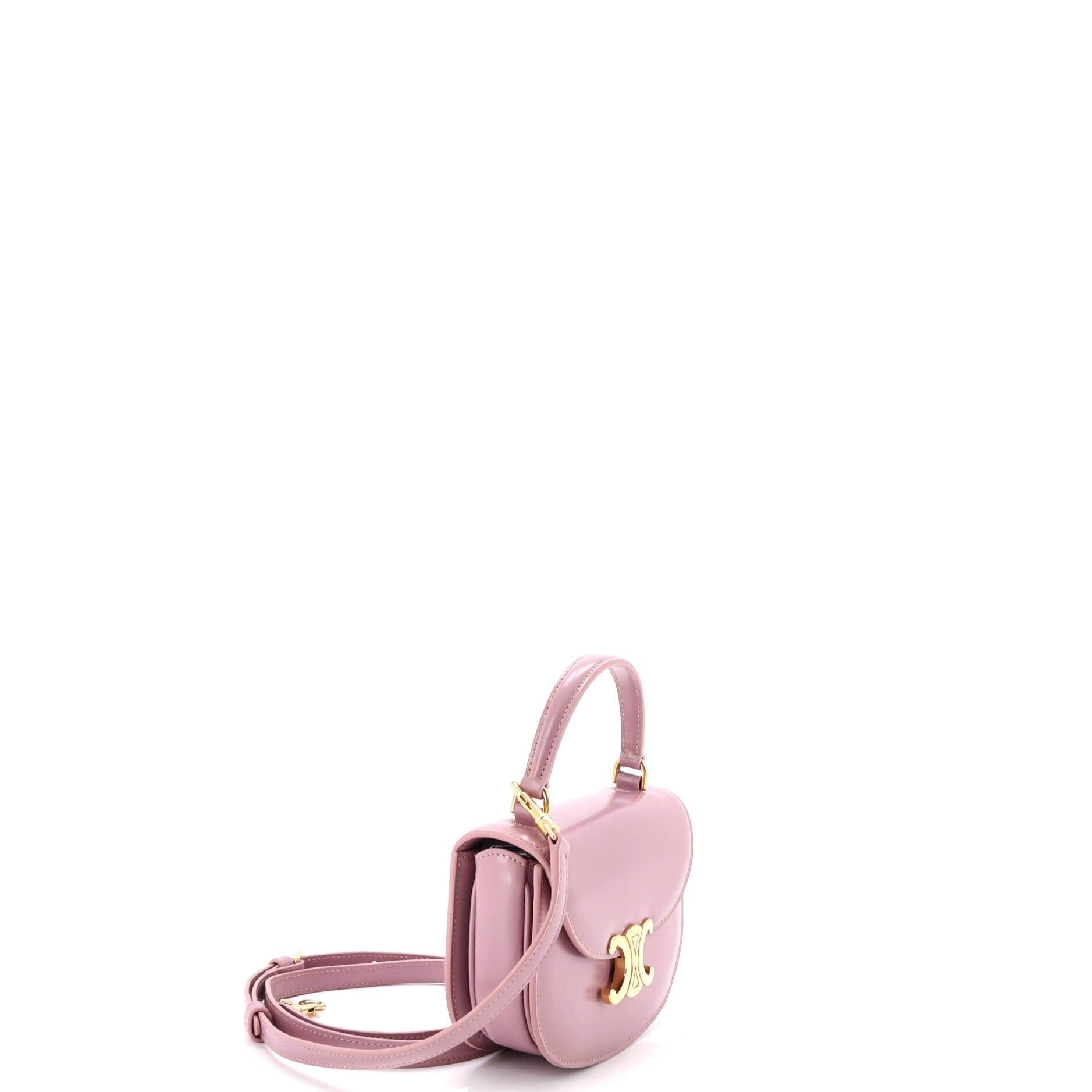 Celine Triomphe Besace Clea Top Handle Flap Bag Size ONE SIZE - 2 Thumbnail