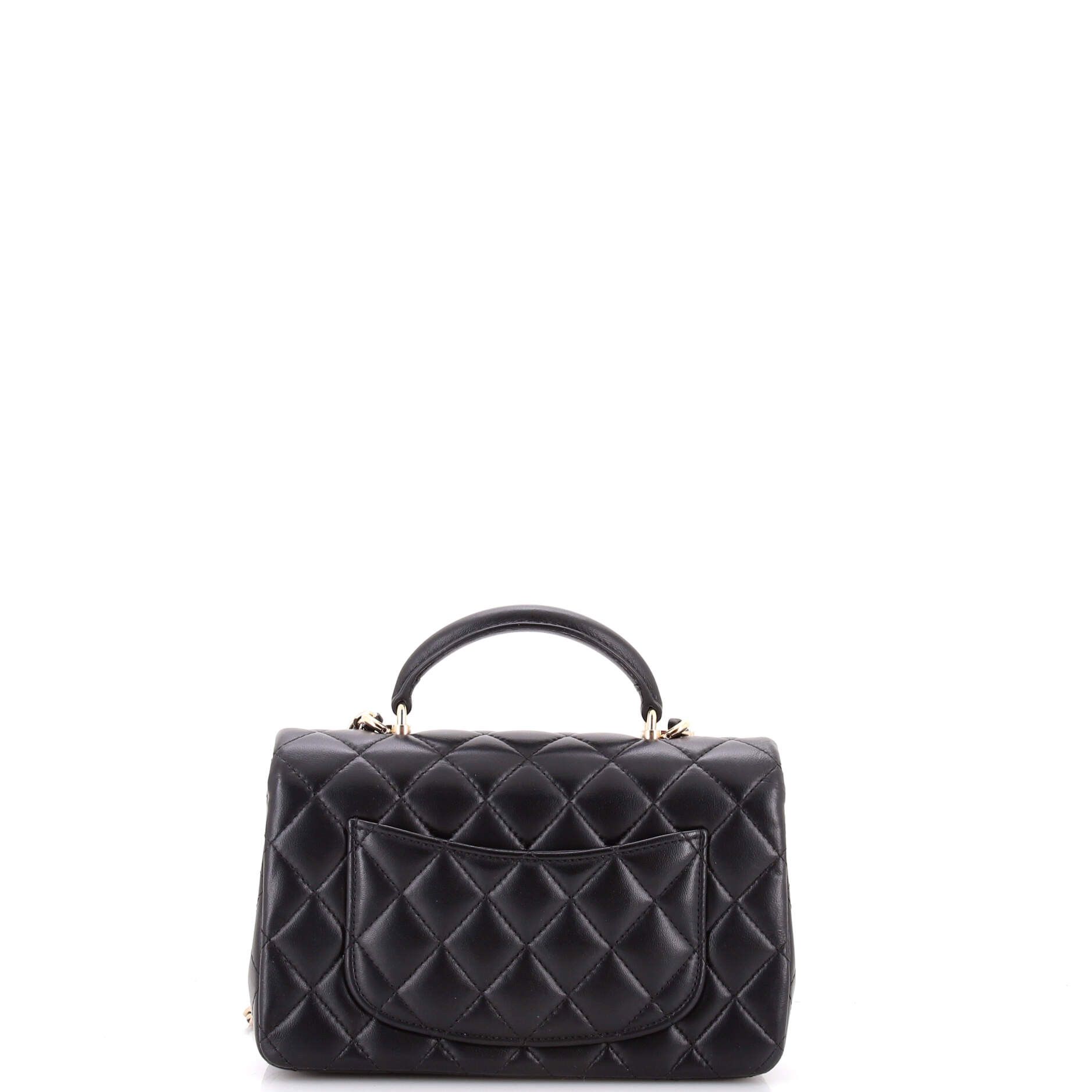 Chanel Classic Single Flap Top Handle Bag Size ONE SIZE - 3 Thumbnail