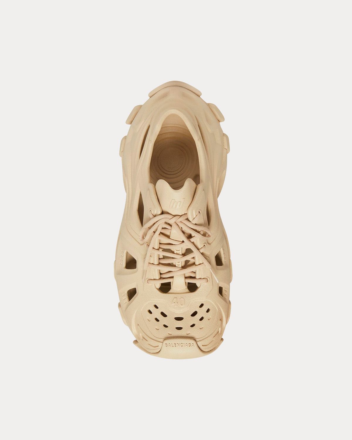 Balenciaga HD Rubber Low Top Sneakers in beige Size US 10 / EU 43 - 2 Thumbnail