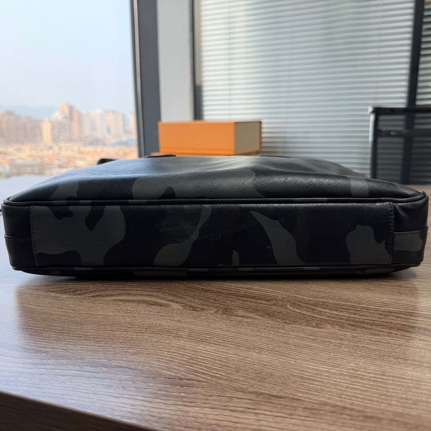 Prada Prada Leather Camo Bag one size Men Size ONE SIZE - 3 Thumbnail