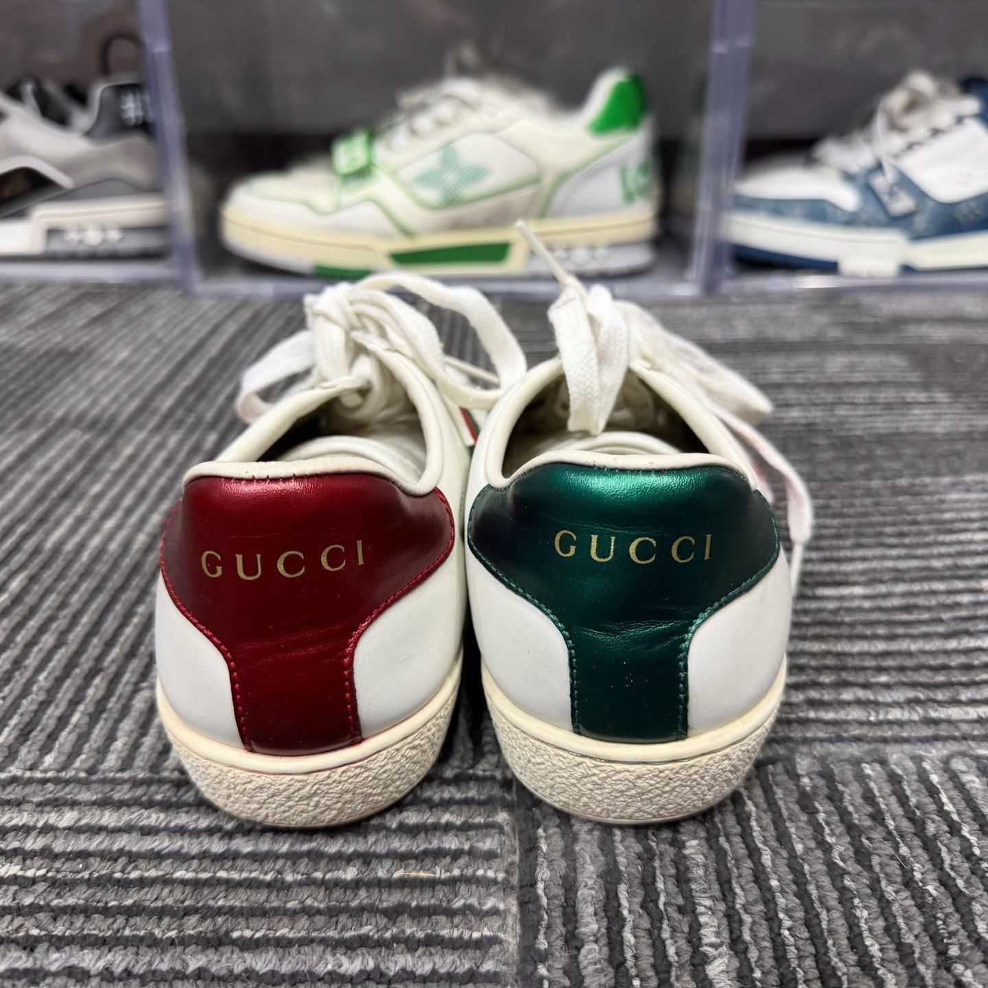 Gucci Gucci Retro White Lowtop Sneakers us_6 Women Size US 6 / IT 36 - 5 Thumbnail