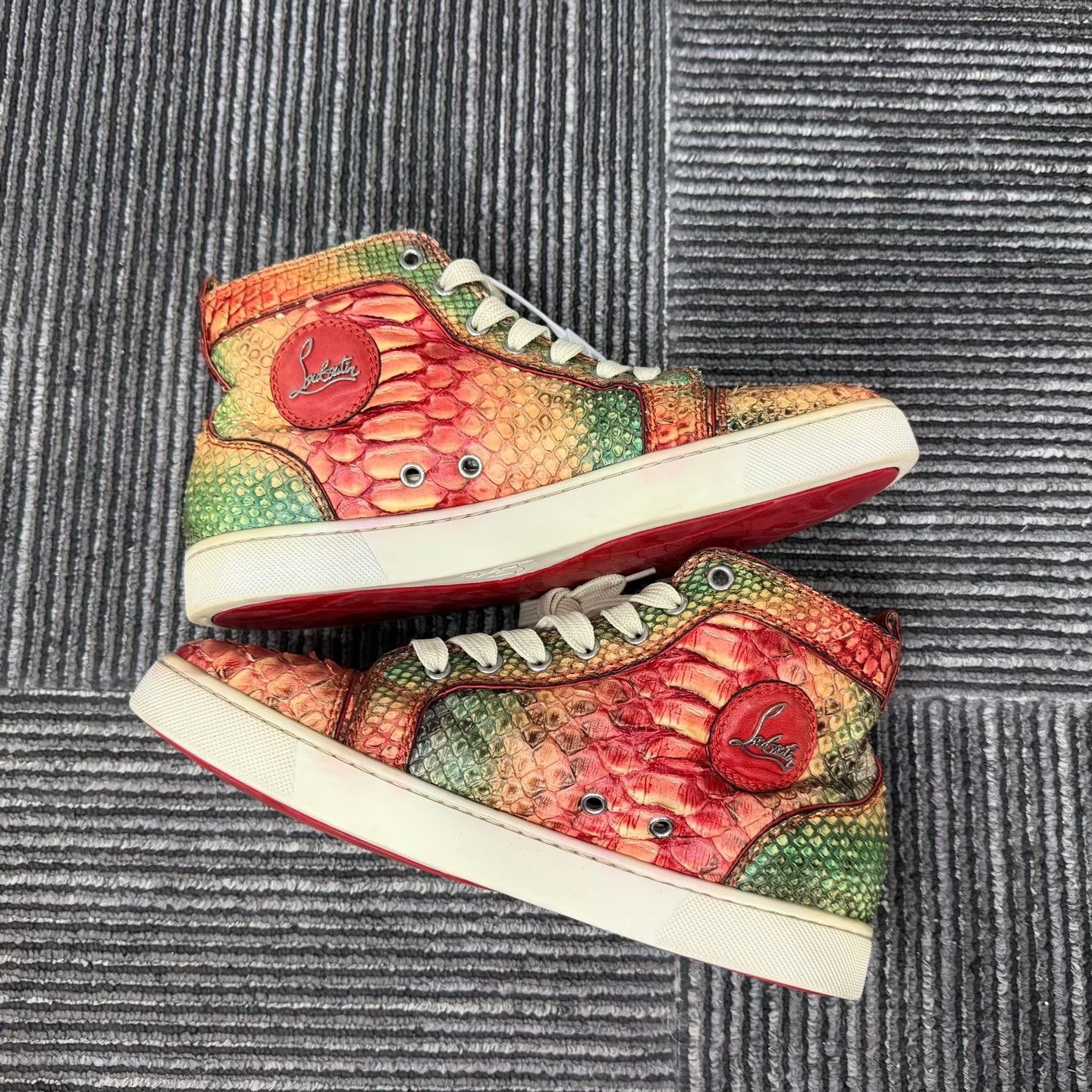 Christian Louboutin Christian Louboutin Hitop Sneakers 7.5 Men Size US 7.5 / EU 40-41 - 3 Thumbnail