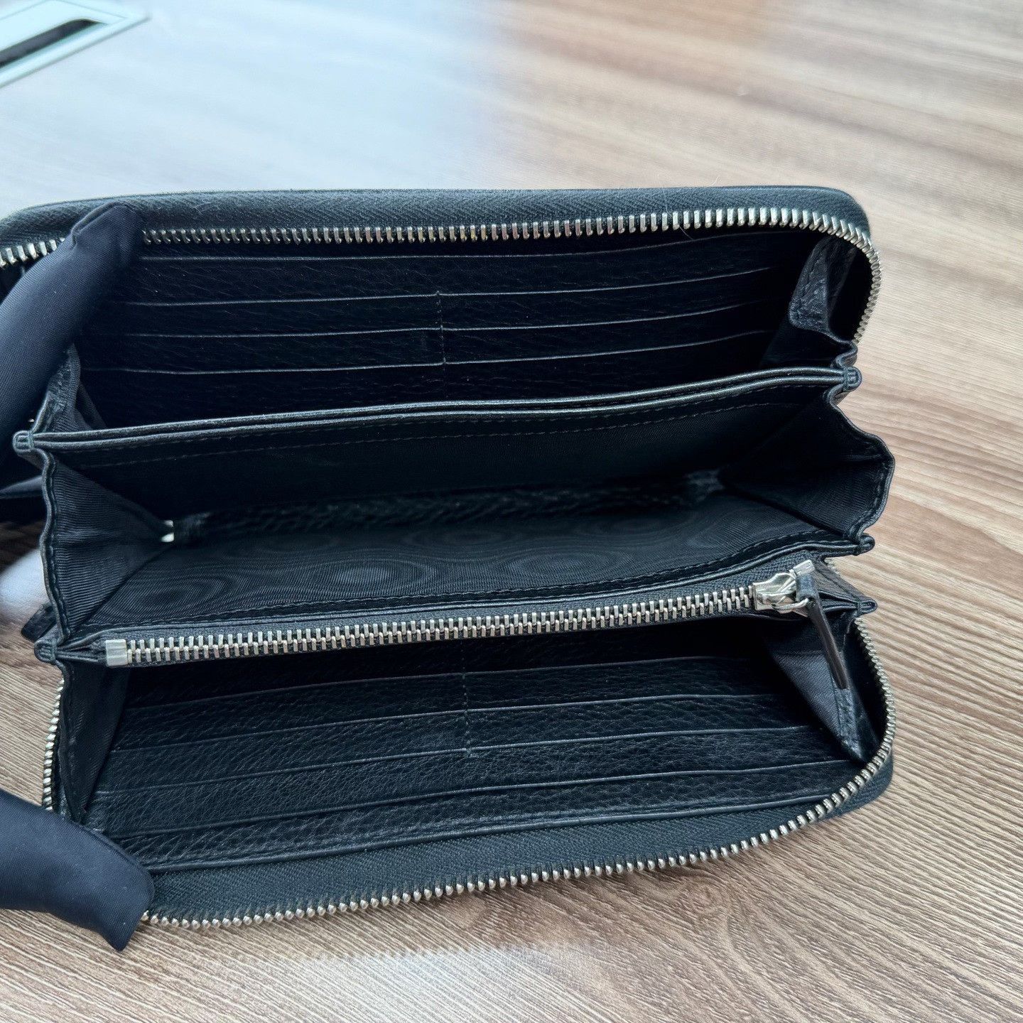 Gucci Gucci Leather Black Wallet one size Men Size ONE SIZE - 4 Thumbnail
