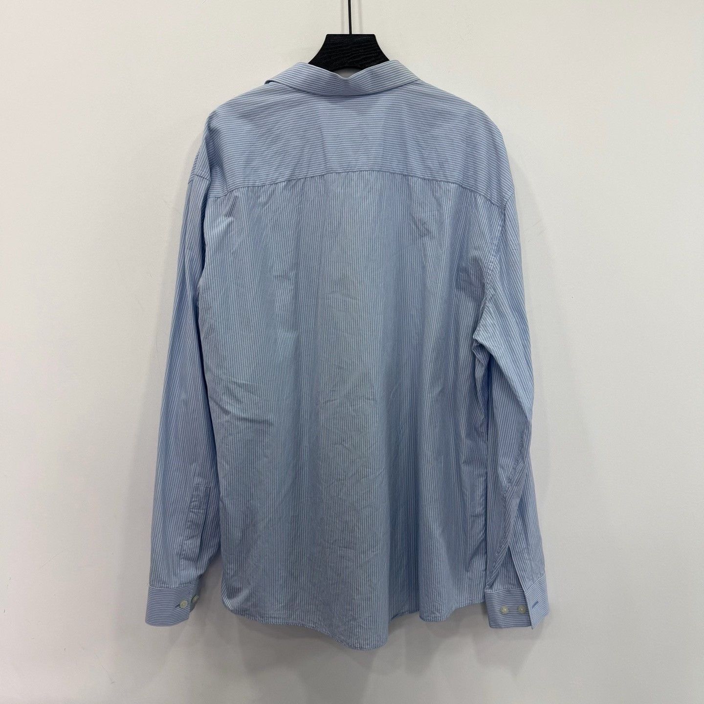 Givenchy Givenchy Striped Blue Shirt xl Men Size US XL / EU 56 / 4 - 2 Thumbnail